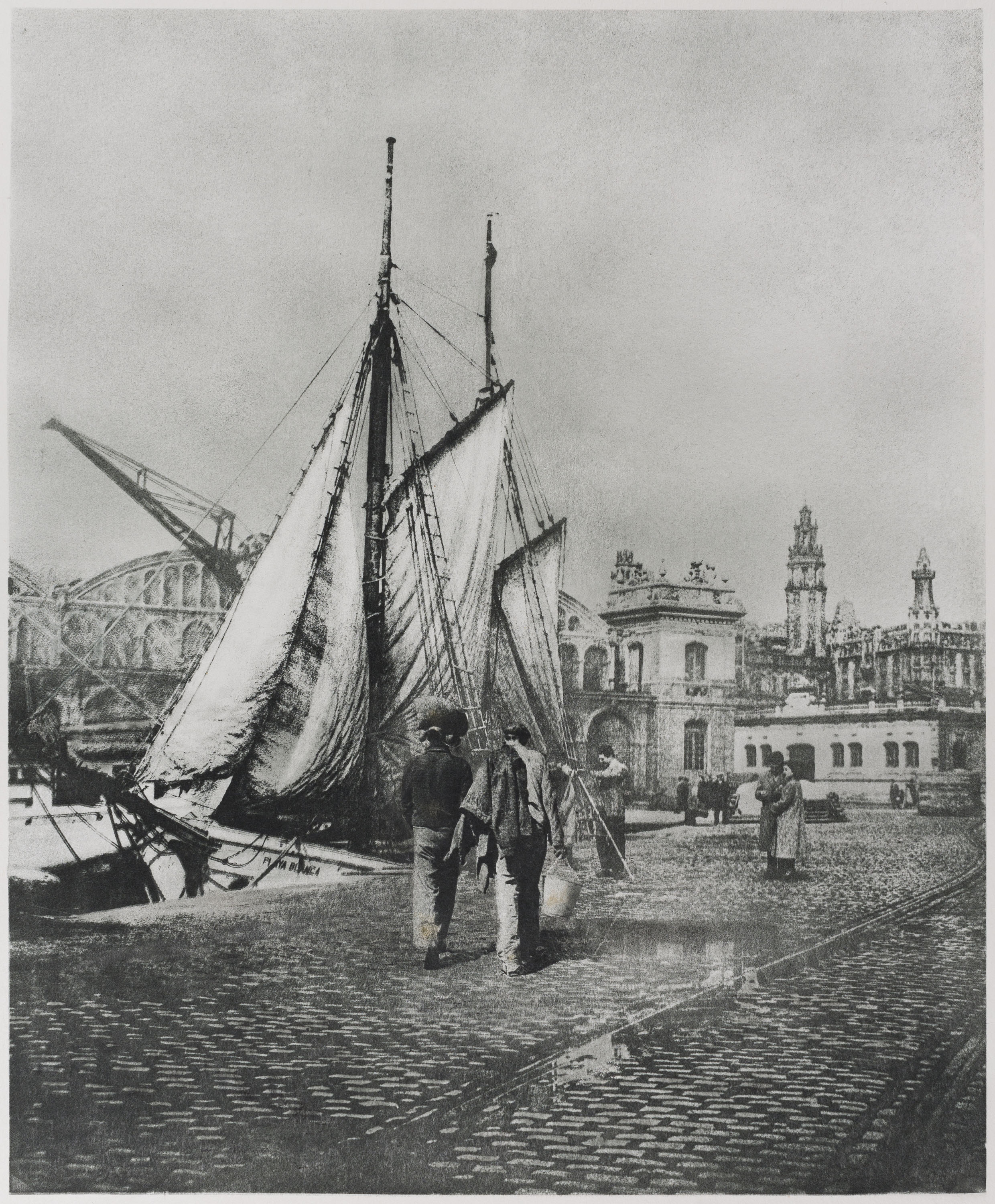 image for: Josep Maria Casals i Ariet - Port de Barcelona - No datat