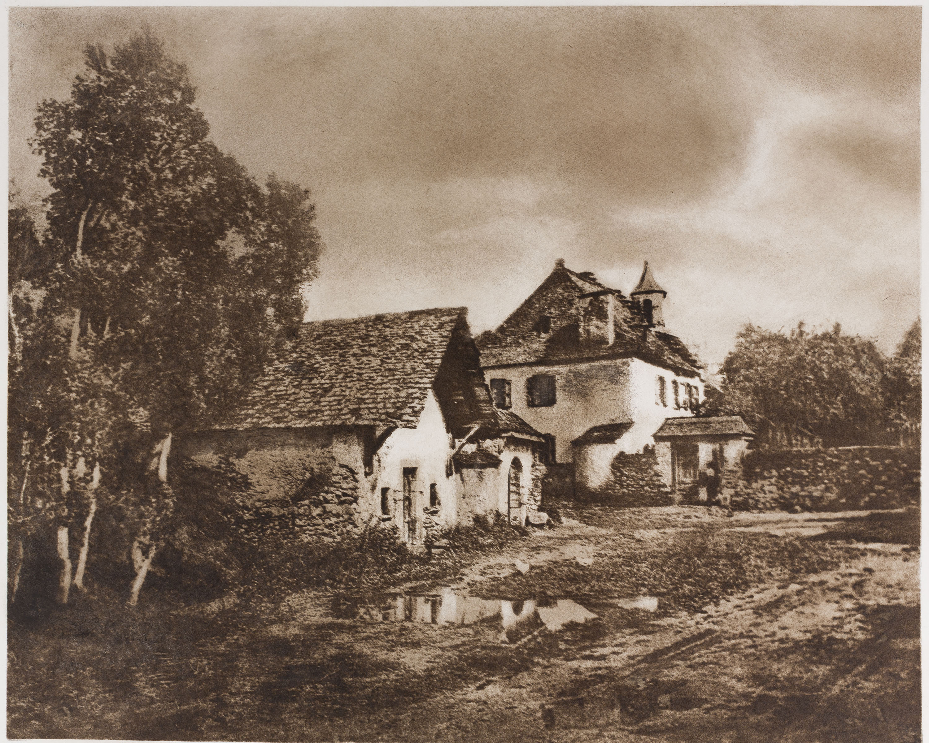 image for: Josep Maria Casals i Ariet - Paisatge amb cases - No datat