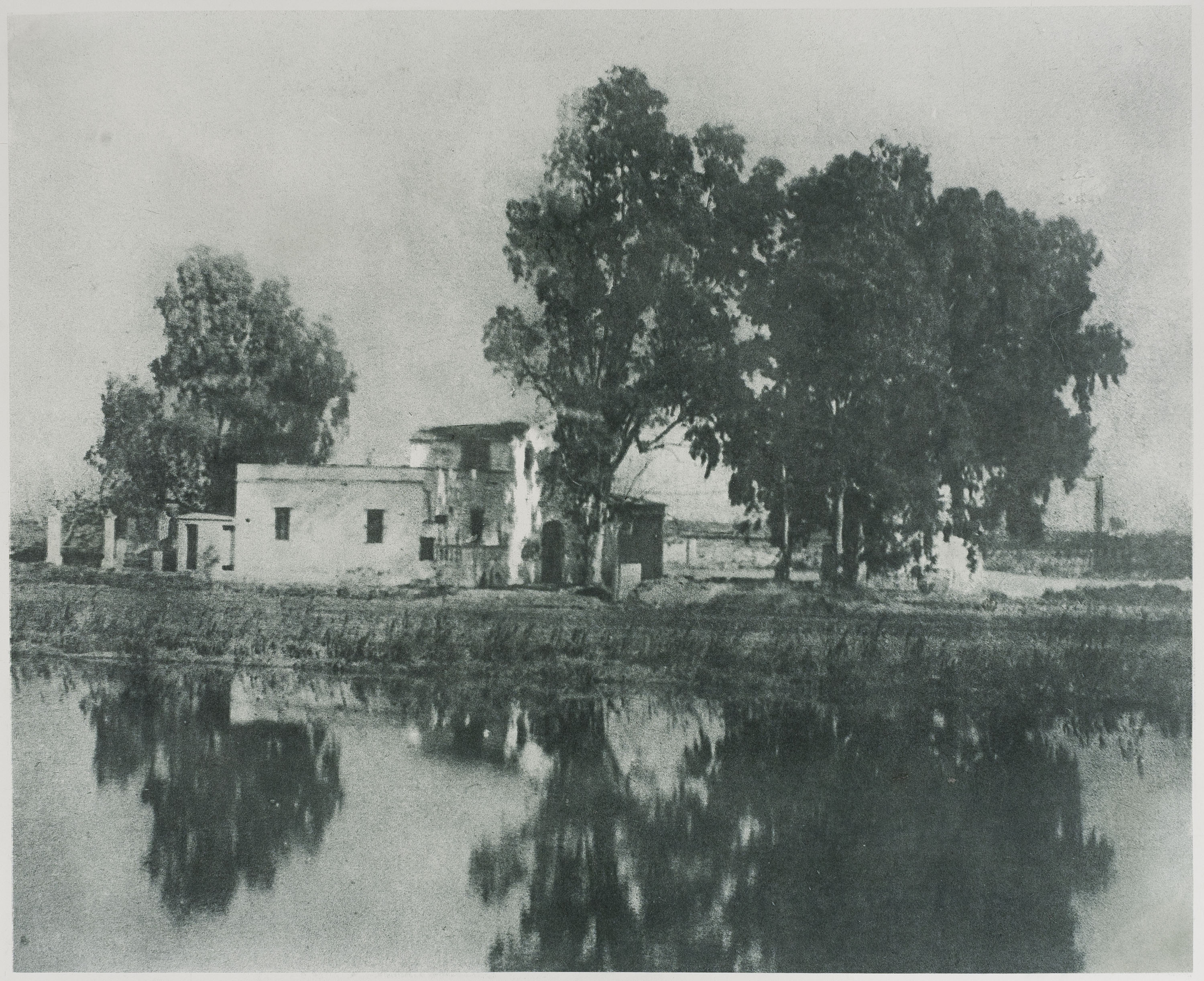 image for: Josep Maria Casals i Ariet - Paisatge amb riu - No datat