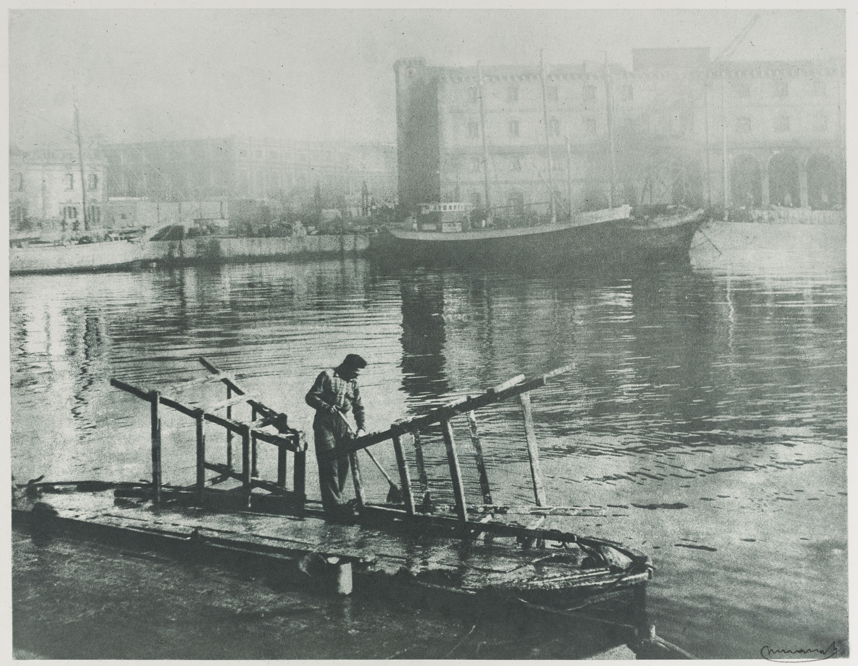 image for: Josep Maria Casals i Ariet - Port de Barcelona - Cap a 1955