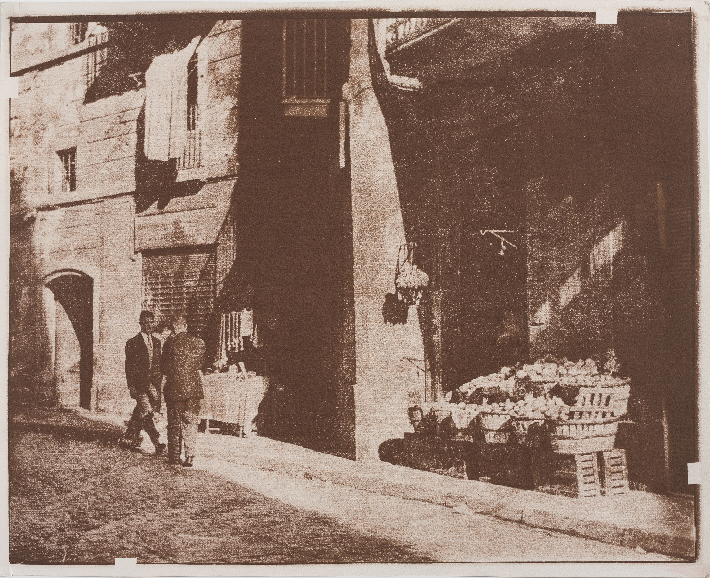 image for: Josep Maria Casals i Ariet - Carrer amb botiga - No datat