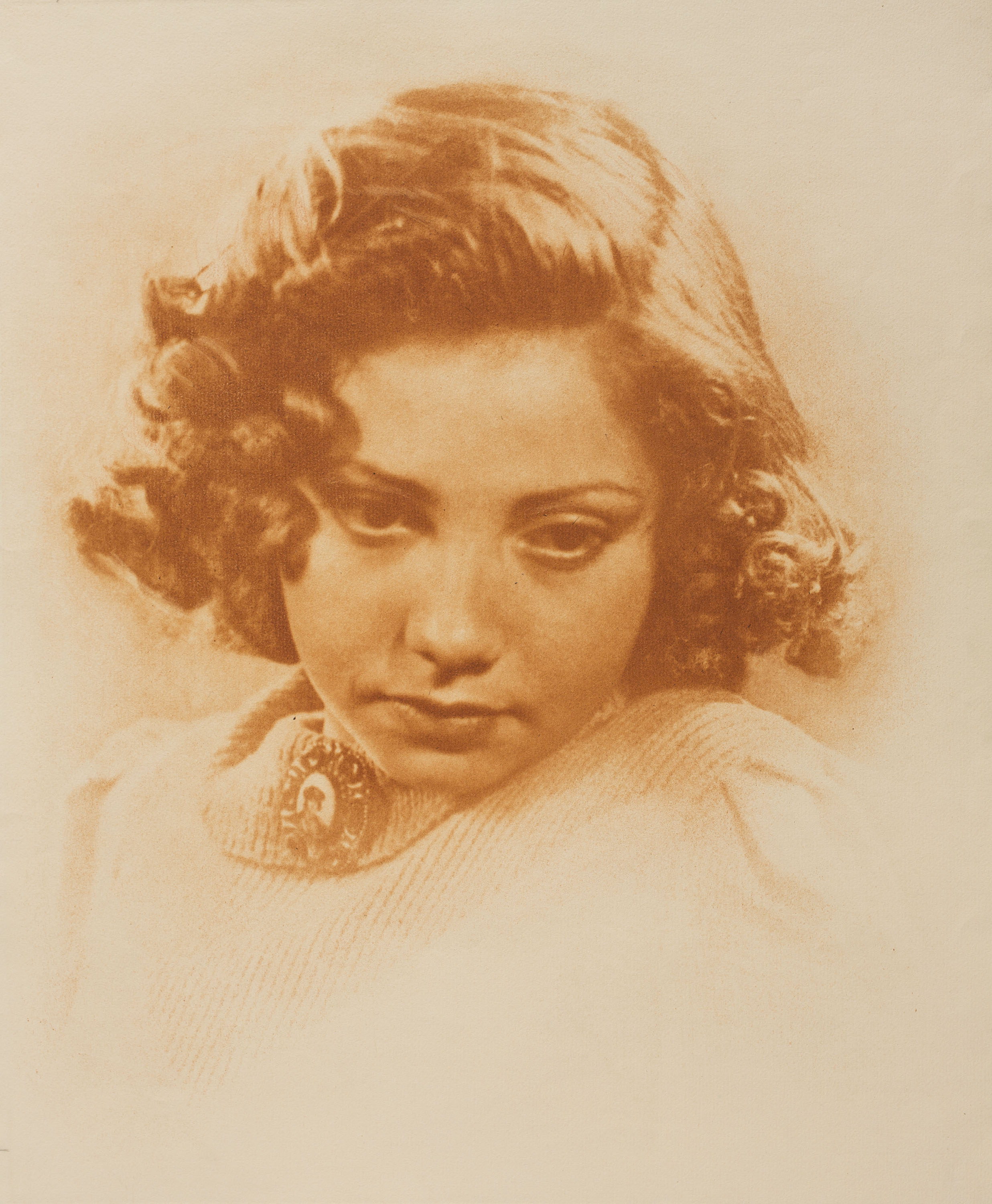 image for: Josep Maria Casals i Ariet - Retrat de noia - Cap a 1940-1950