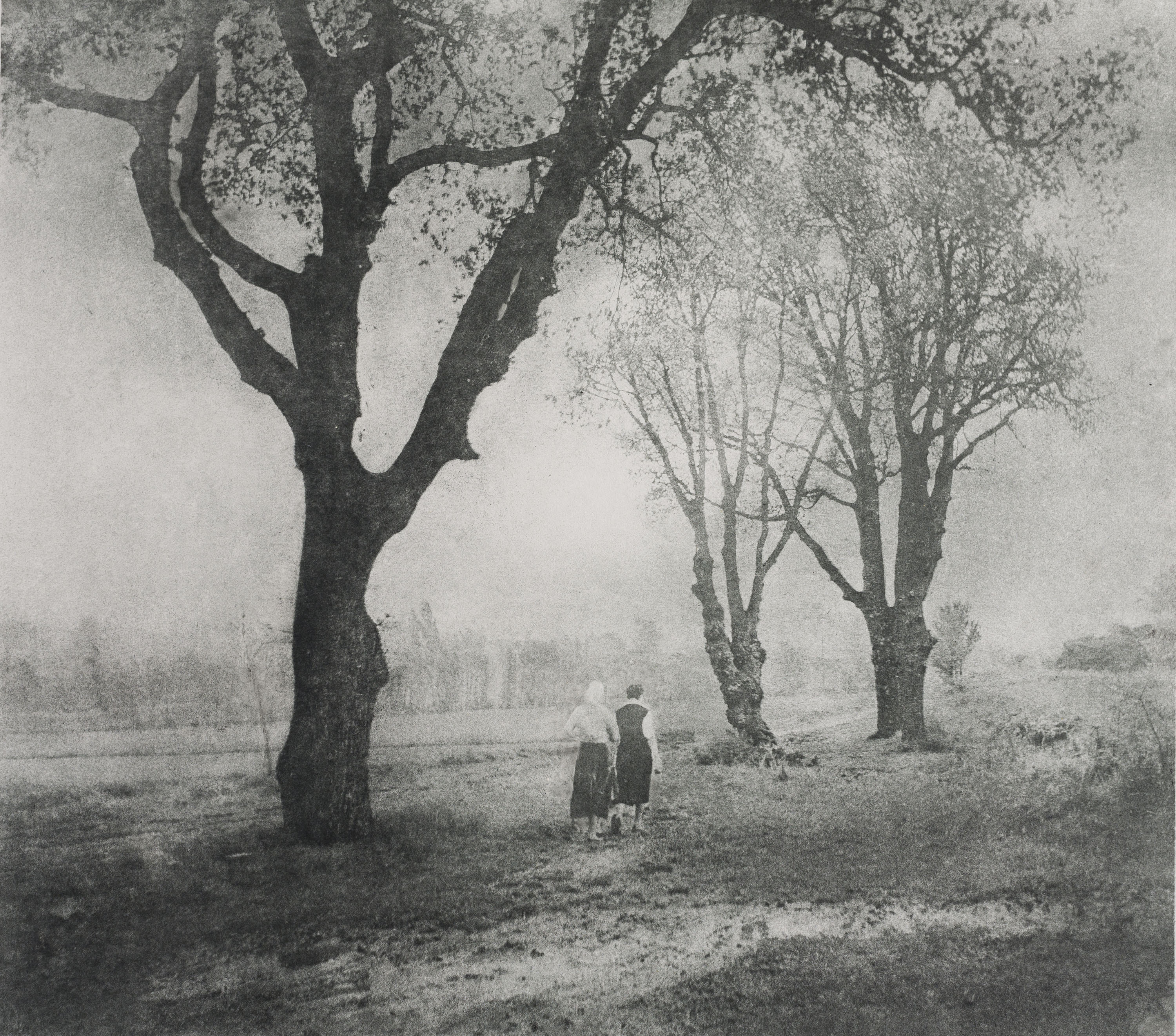 image for: Josep Maria Casals i Ariet - Paisatge amb dones - Cap a 1950