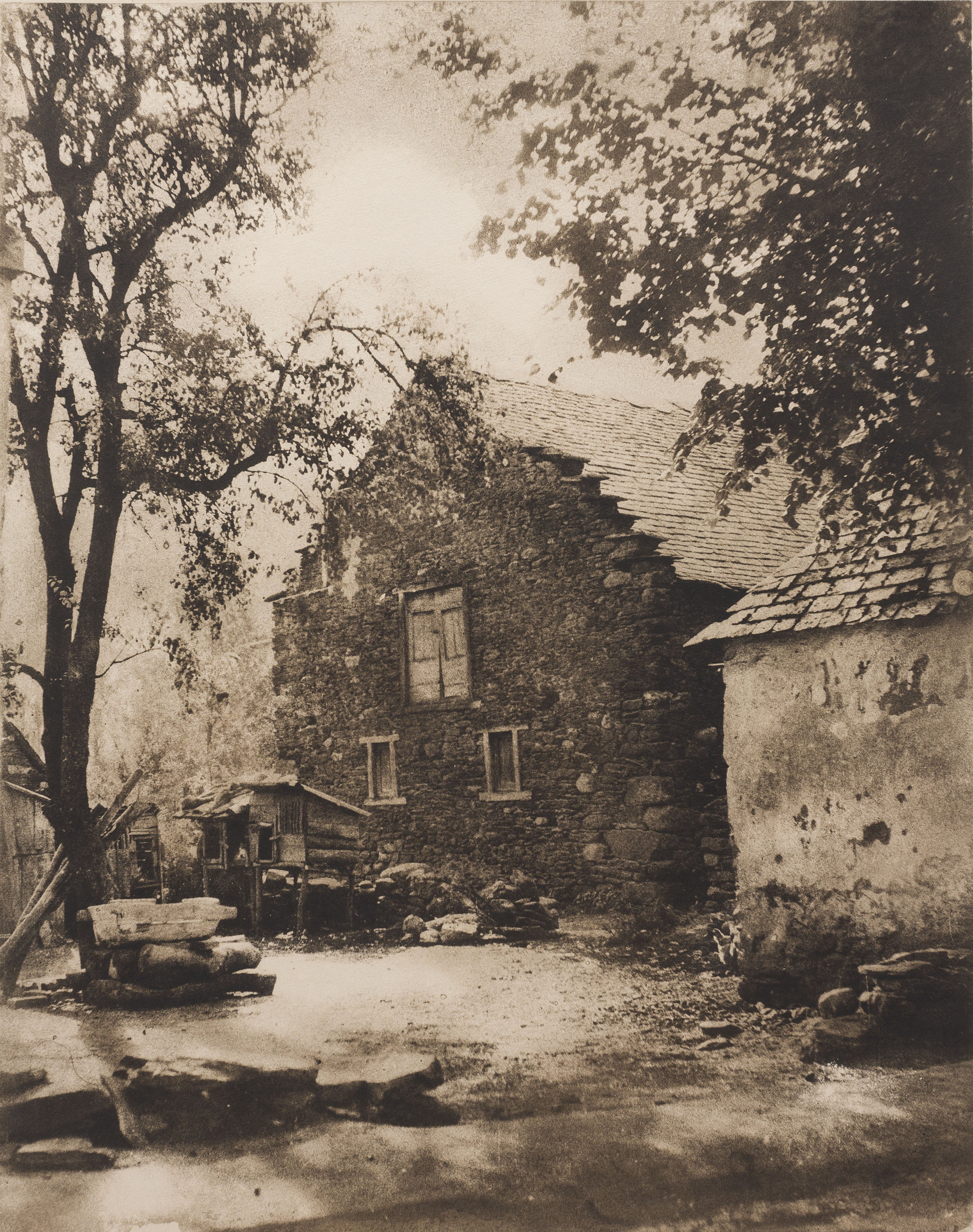 image for: Josep Maria Casals i Ariet - Paisatge amb casa - Cap a 1930-1950