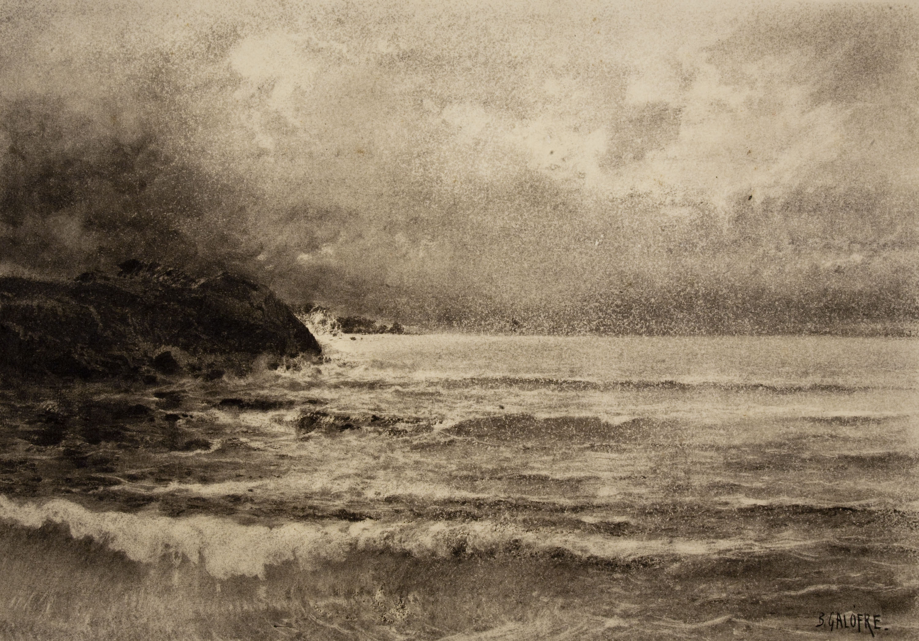 image for: Baldomer Galofre - Marina - Cap a 1880-1886