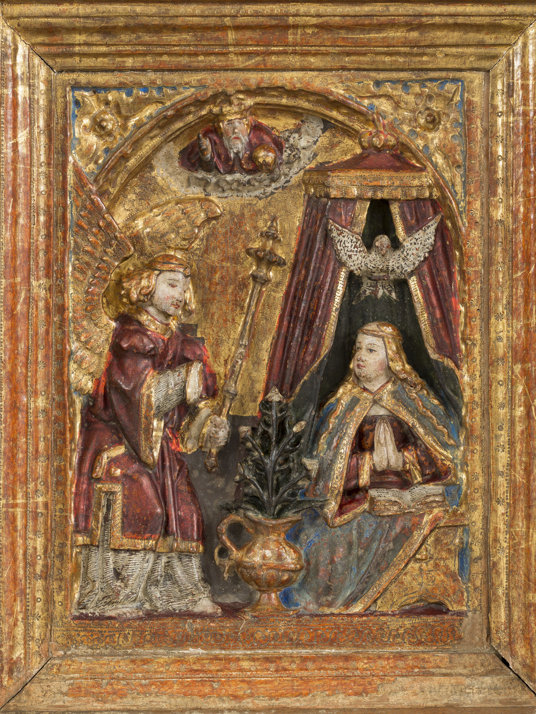 image for: Anònim - Taula del Retaule dels goigs de la Mare de Déu - Entre 1540-1560 [4]
