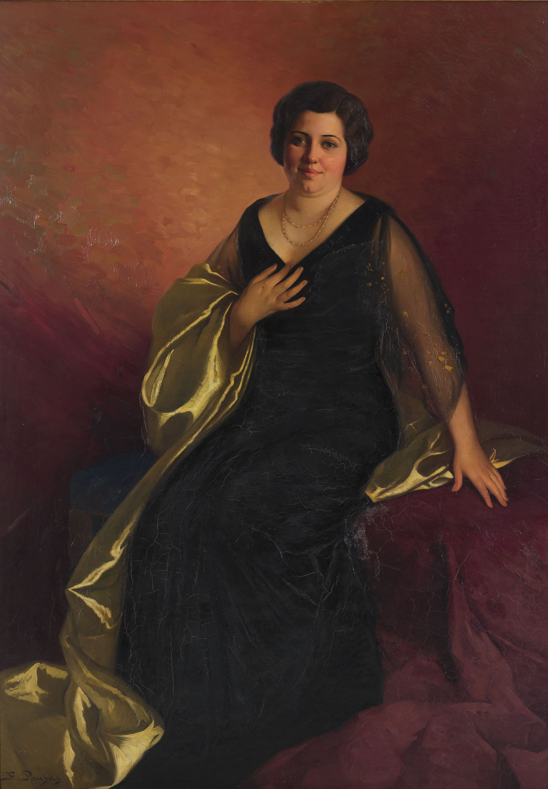 image for: Francesc Pausas - Retrat d&#039;Enriqueta Corominas i Cots - 1934