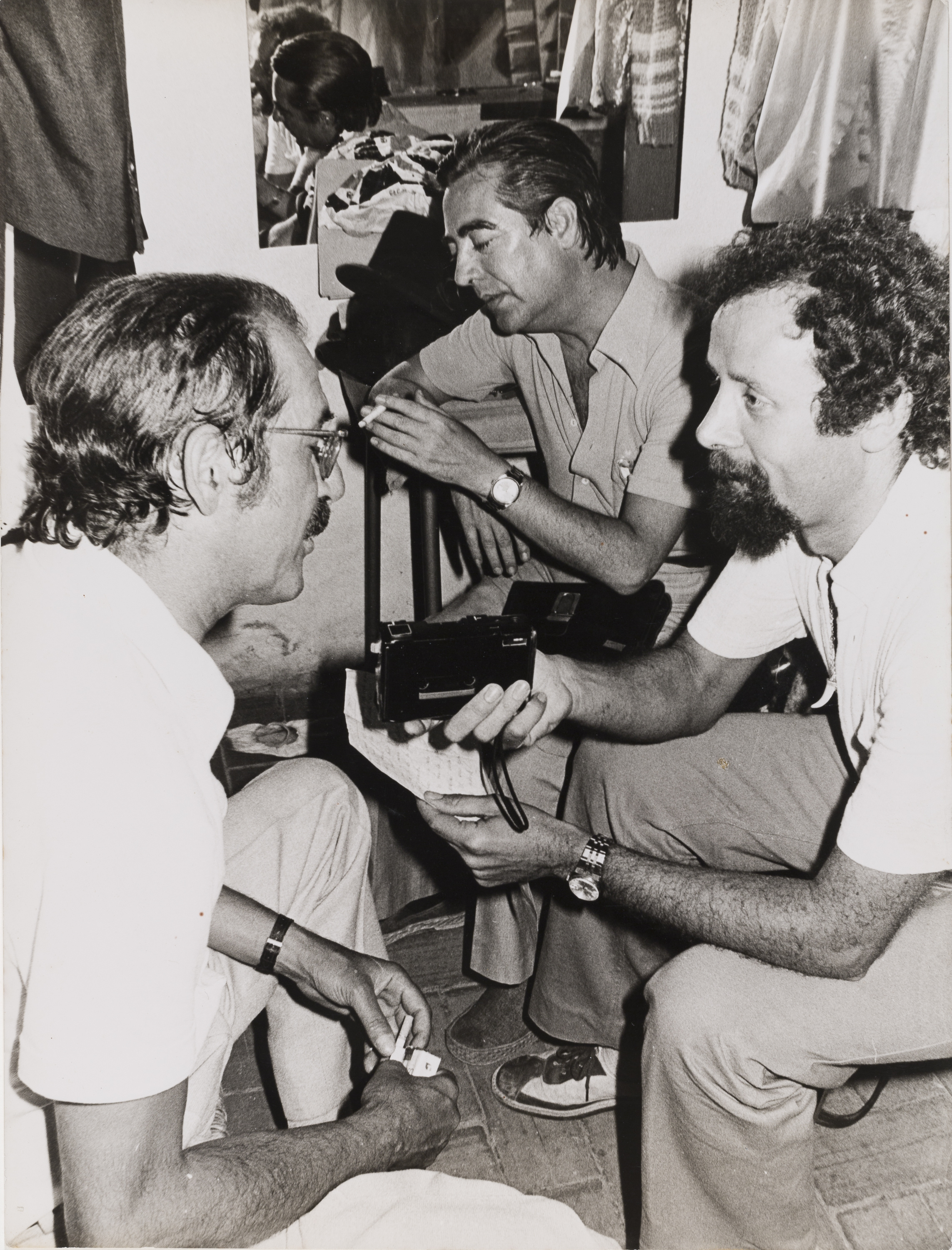 image for: Oriol Maspons - Luis Cantero amb Tip i Coll - Cap a 1980