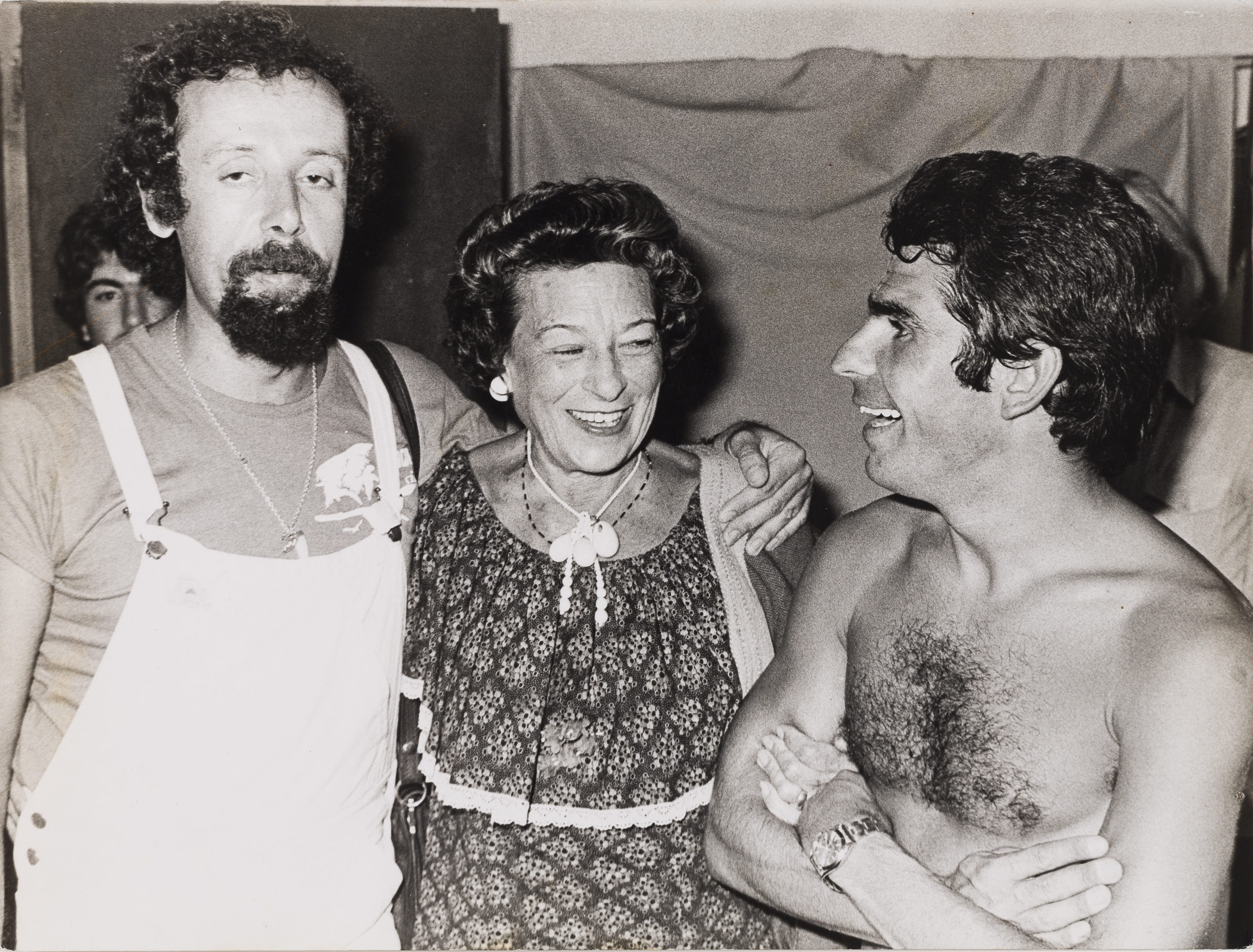 image for: Oriol Maspons - Luis Cantero amb Pedro Ruiz - Cap a 1980