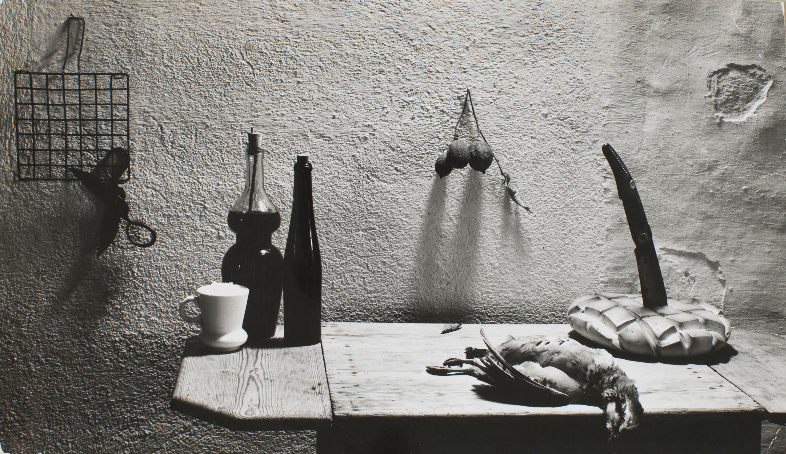 image for: Oriol Maspons - Bodegón a lo Zurbarán. Fotografia per al llibre «La caza de la perdiz roja», de Miguel Delibes - 1962