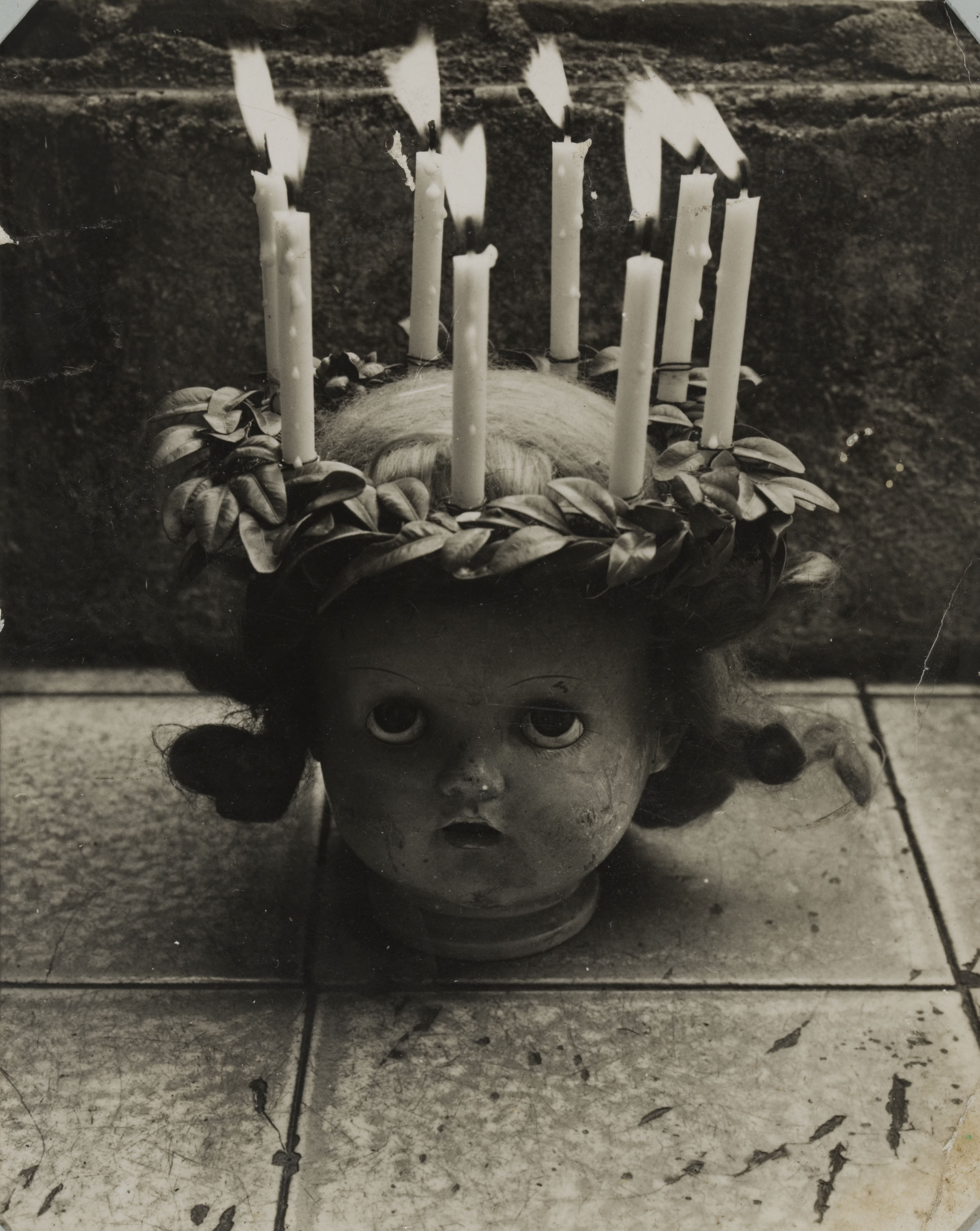 image for: Oriol Maspons - Composició surrealista (Nadala) - 1960