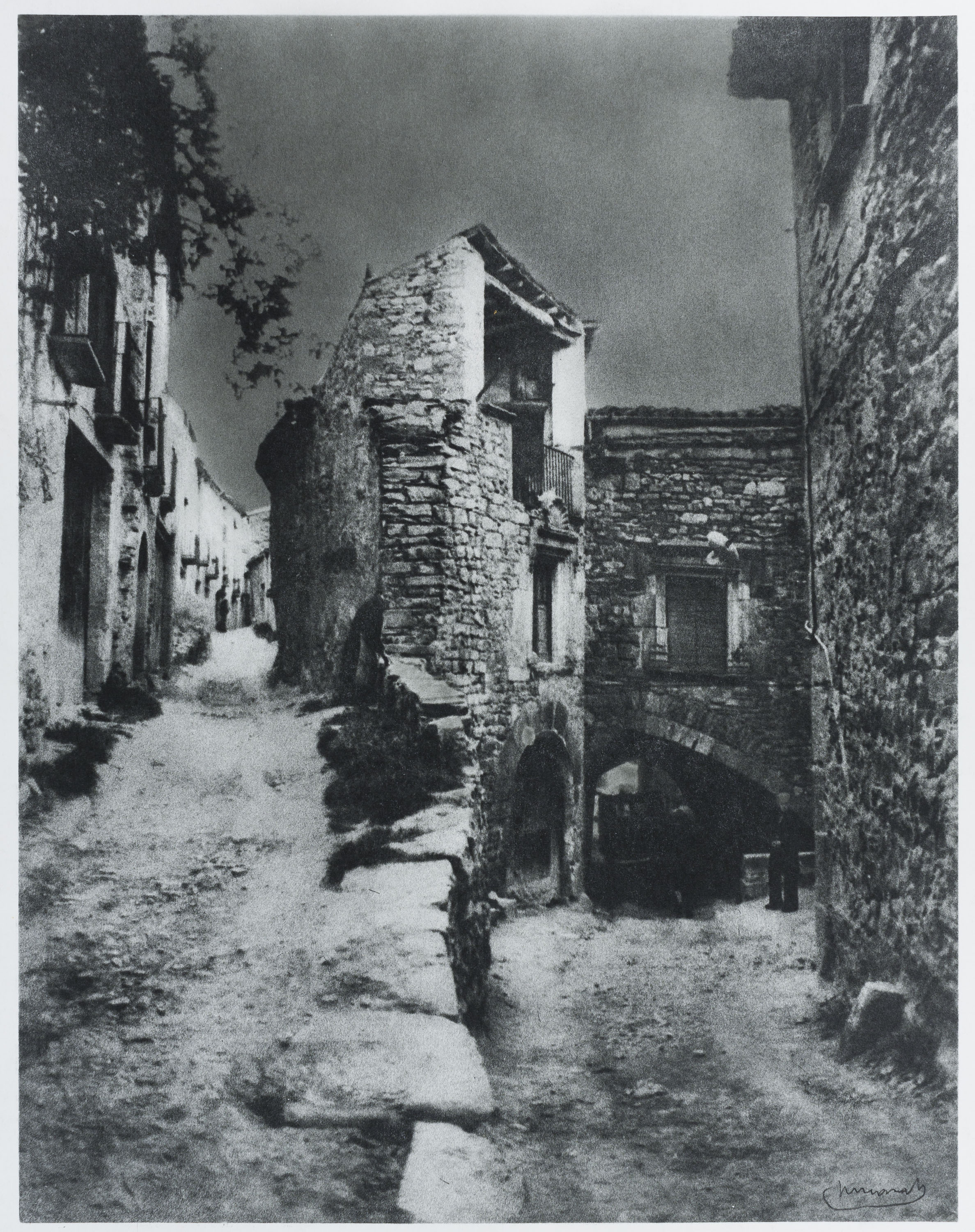 image for: Josep Maria Casals i Ariet - Carrer de poble - No datat