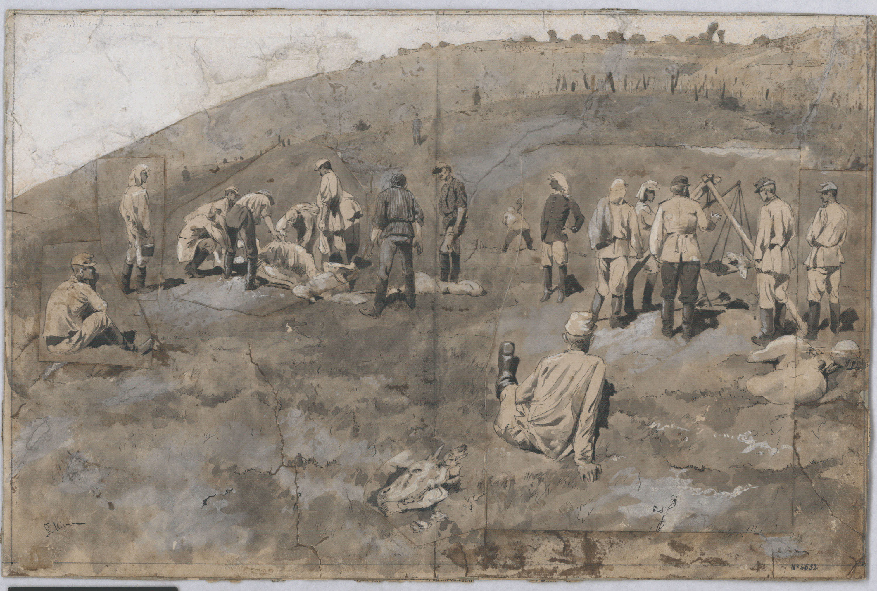 image for: Josep Lluís Pellicer - Retrat del corresponsal N. Larzaraz - 1877 [1]