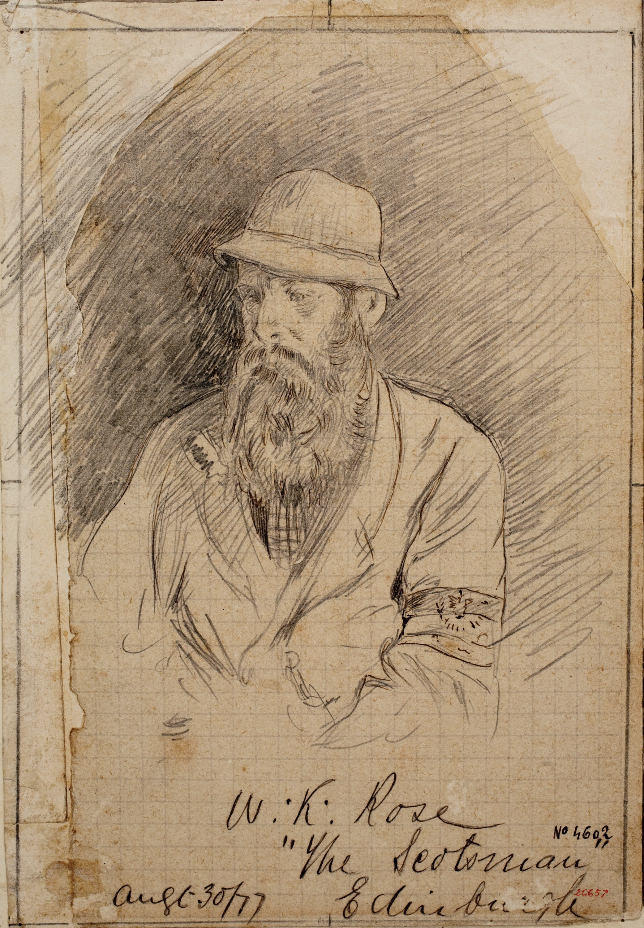 image for: Josep Lluís Pellicer - Retrat del corresponsal W.K. Rose - 1877