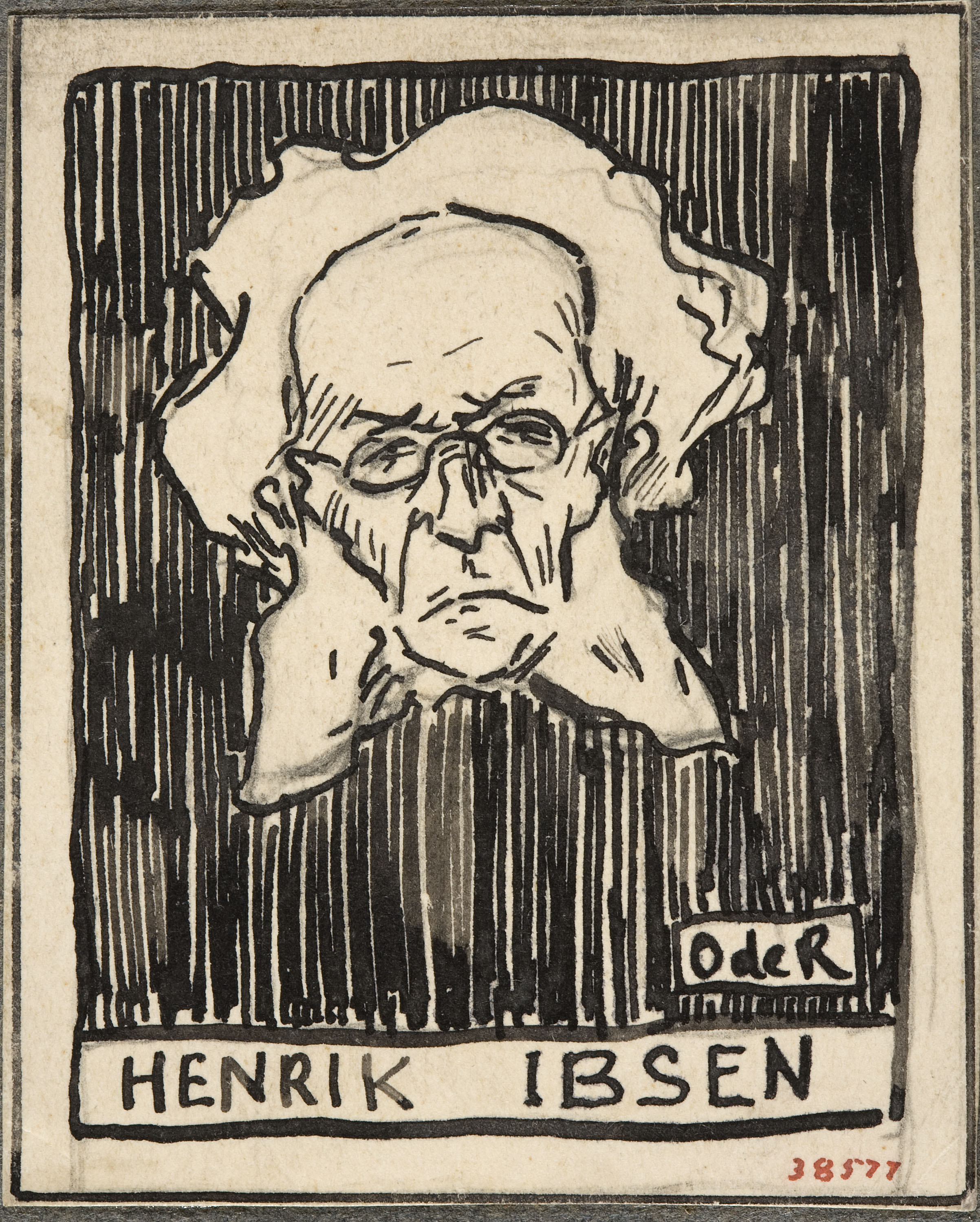 image for: Eugeni d&#039;Ors - Retrat d&#039;Henrik Ibsen - Cap a 1910-1920