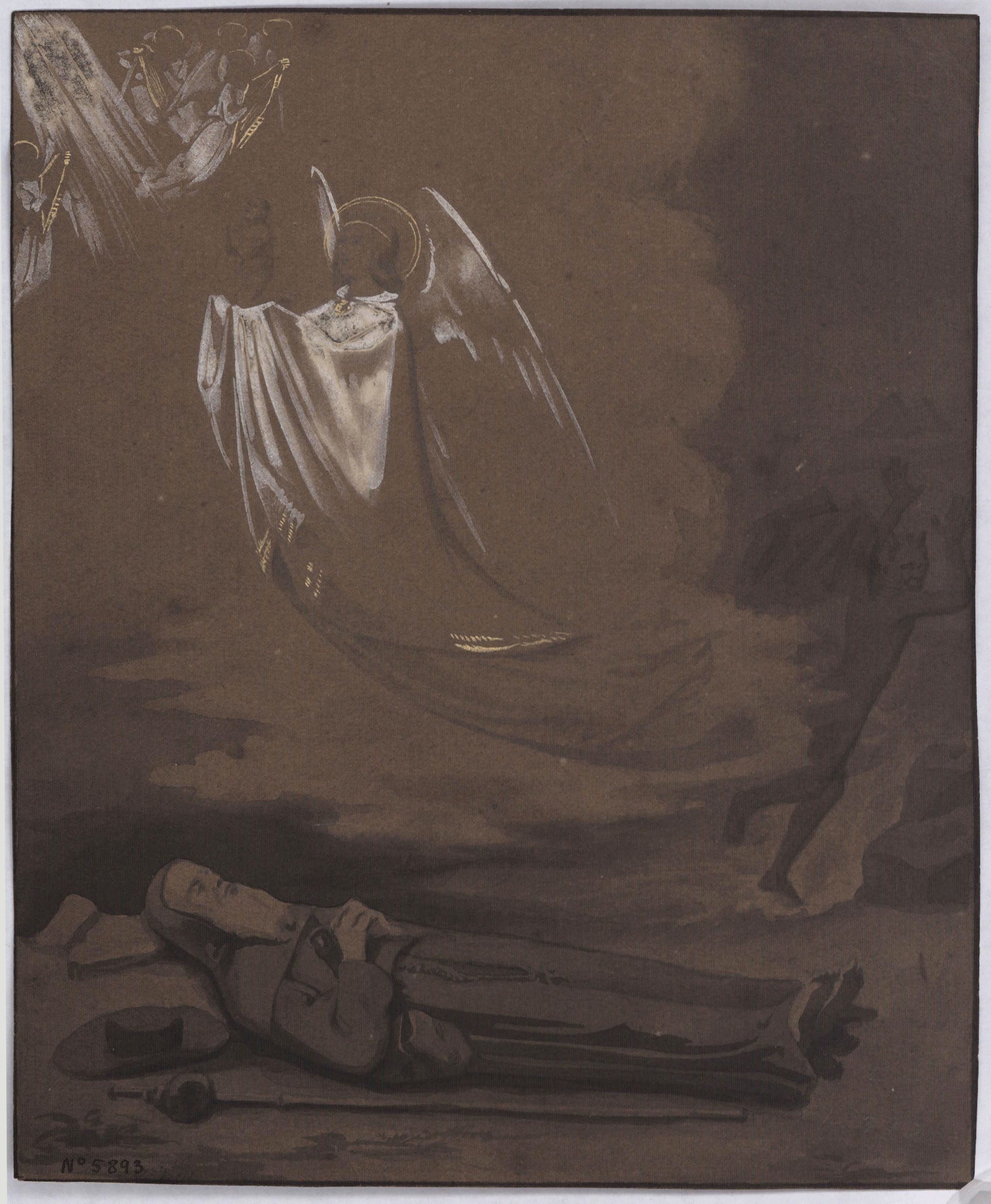 image for: Claudi Lorenzale - Sant difunt - Cap a 1850-1870