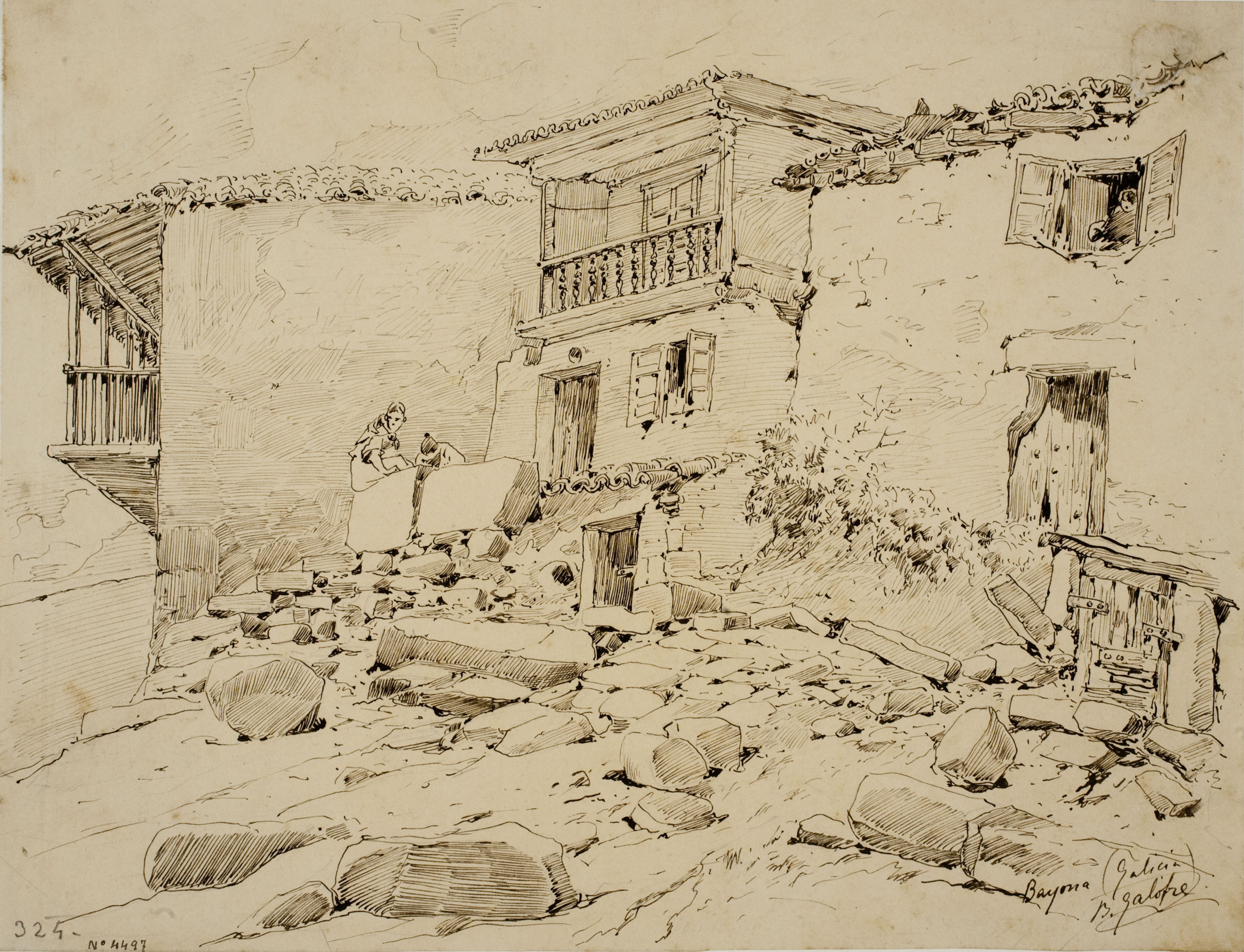 image for: Baldomer Galofre - Baiona (Galícia) - Cap a 1887