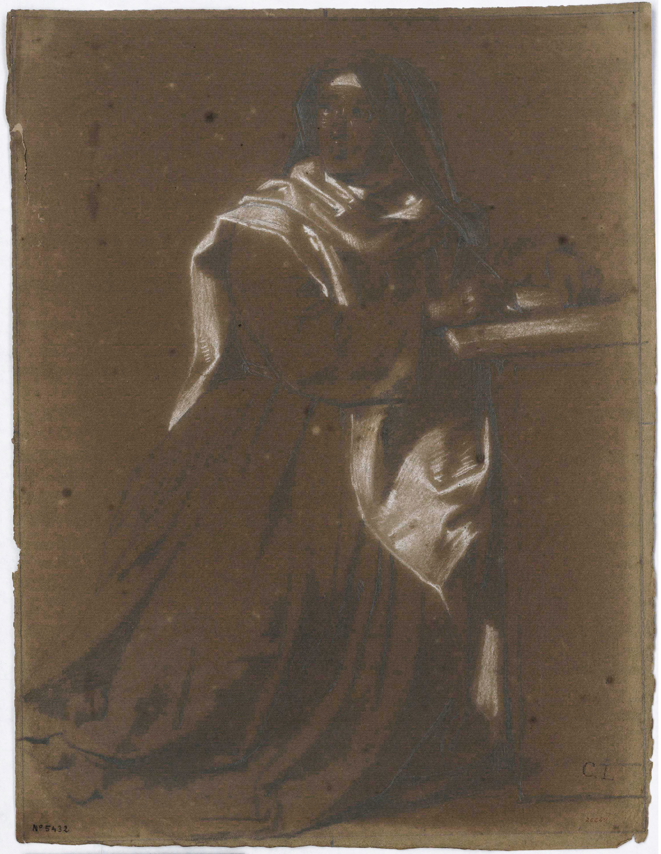 image for: Claudi Lorenzale - Santa Teresa de Jesús - Cap a 1850-1870