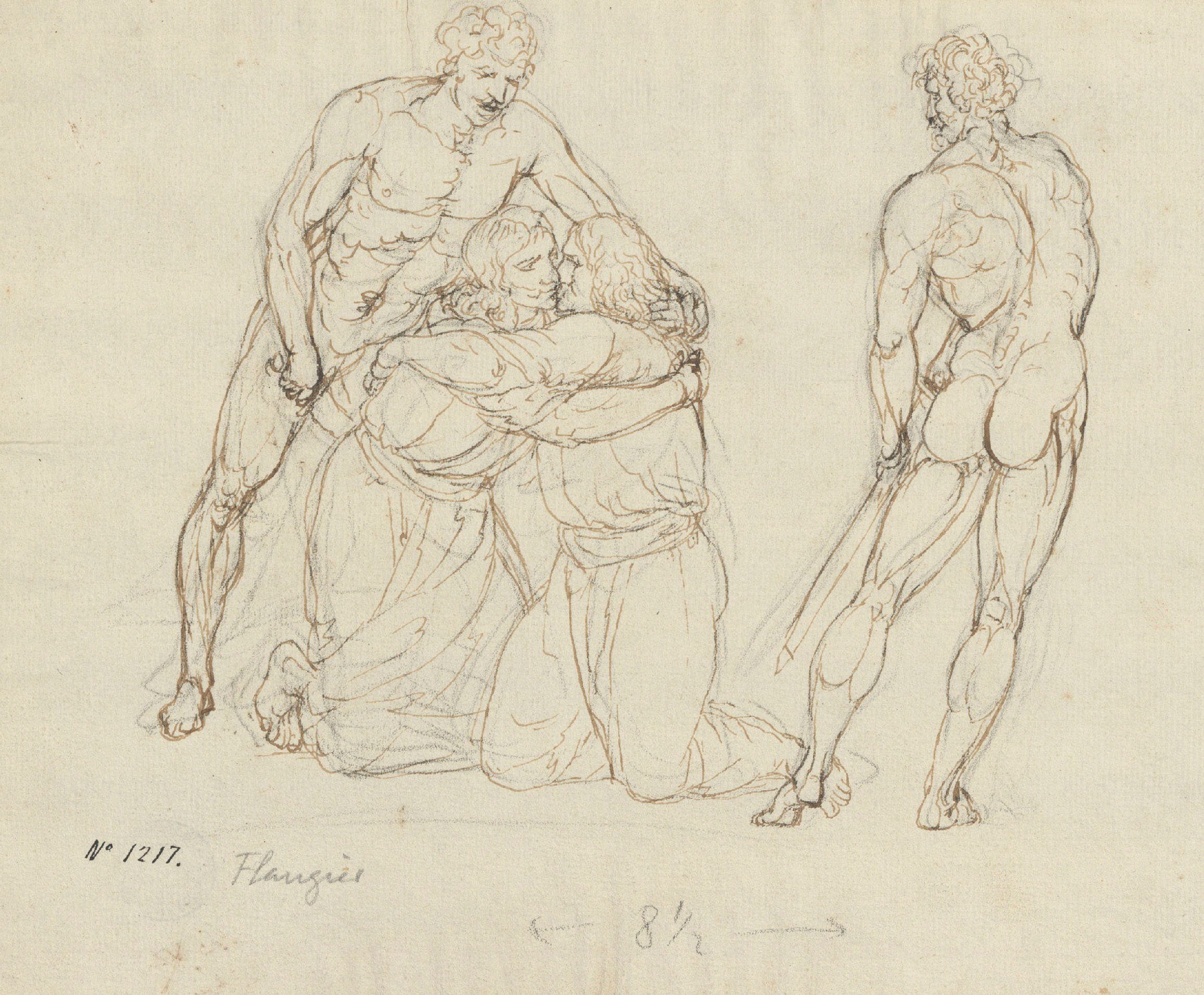 image for: Josep Bernat Flaugier - Martiri de santa Juliana i santa Semproniana - Cap a 1800-1812