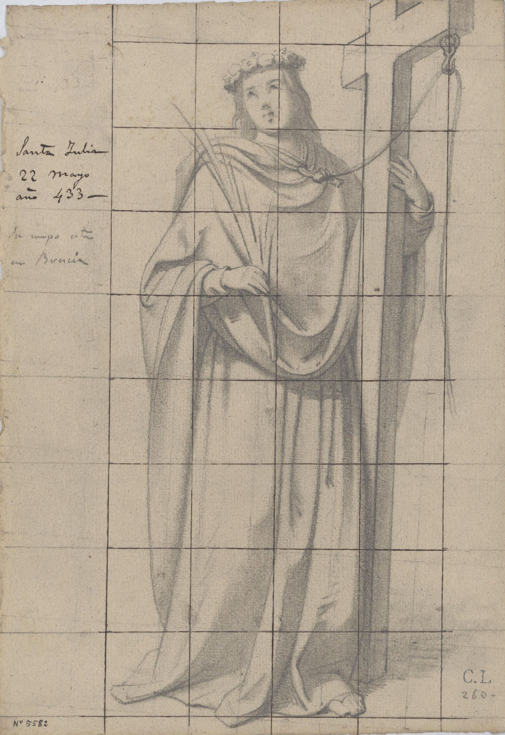 image for: Claudi Lorenzale - Santa Júlia - Cap a 1850-1870