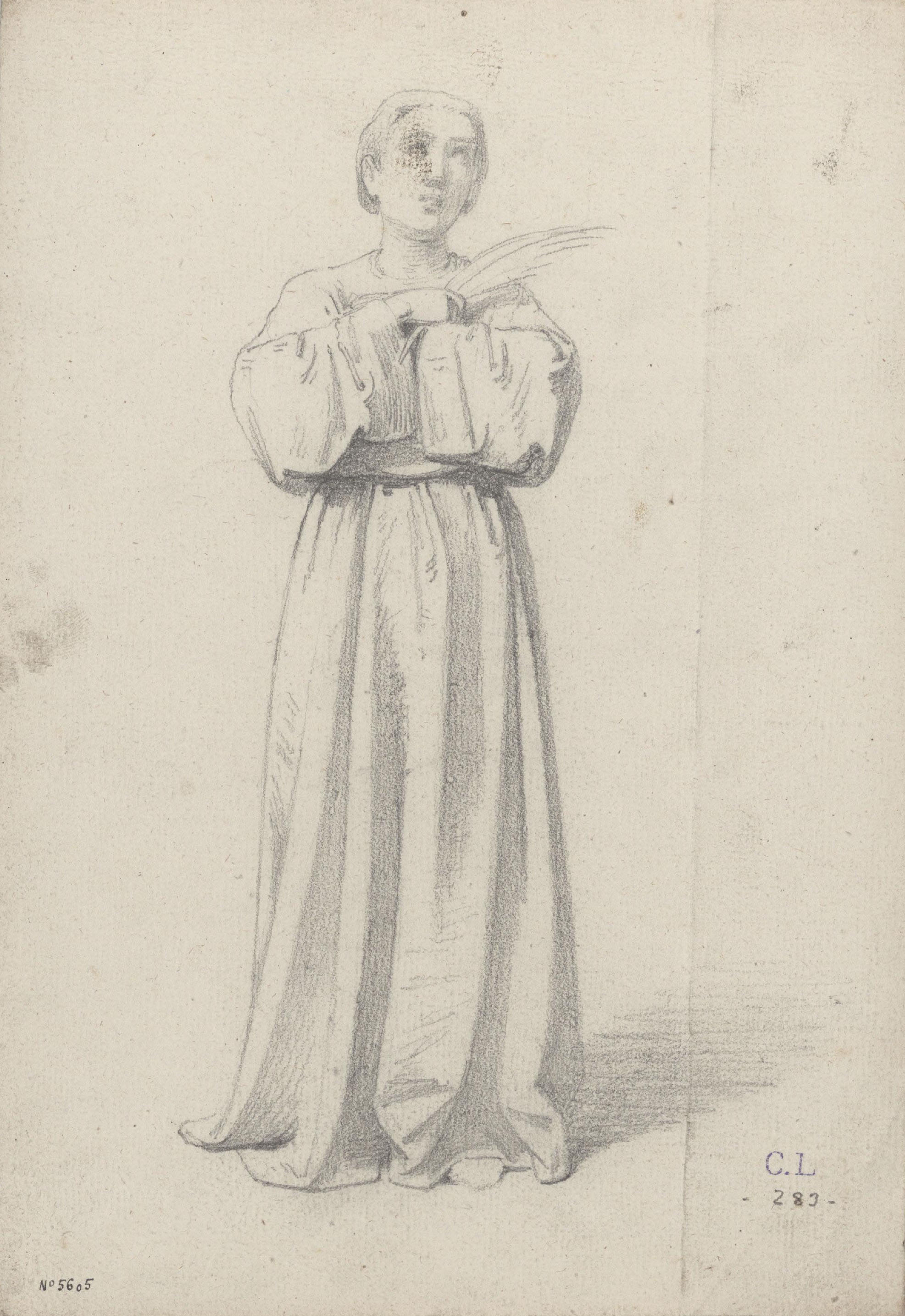 image for: Claudi Lorenzale - Santa - Cap a 1850-1870