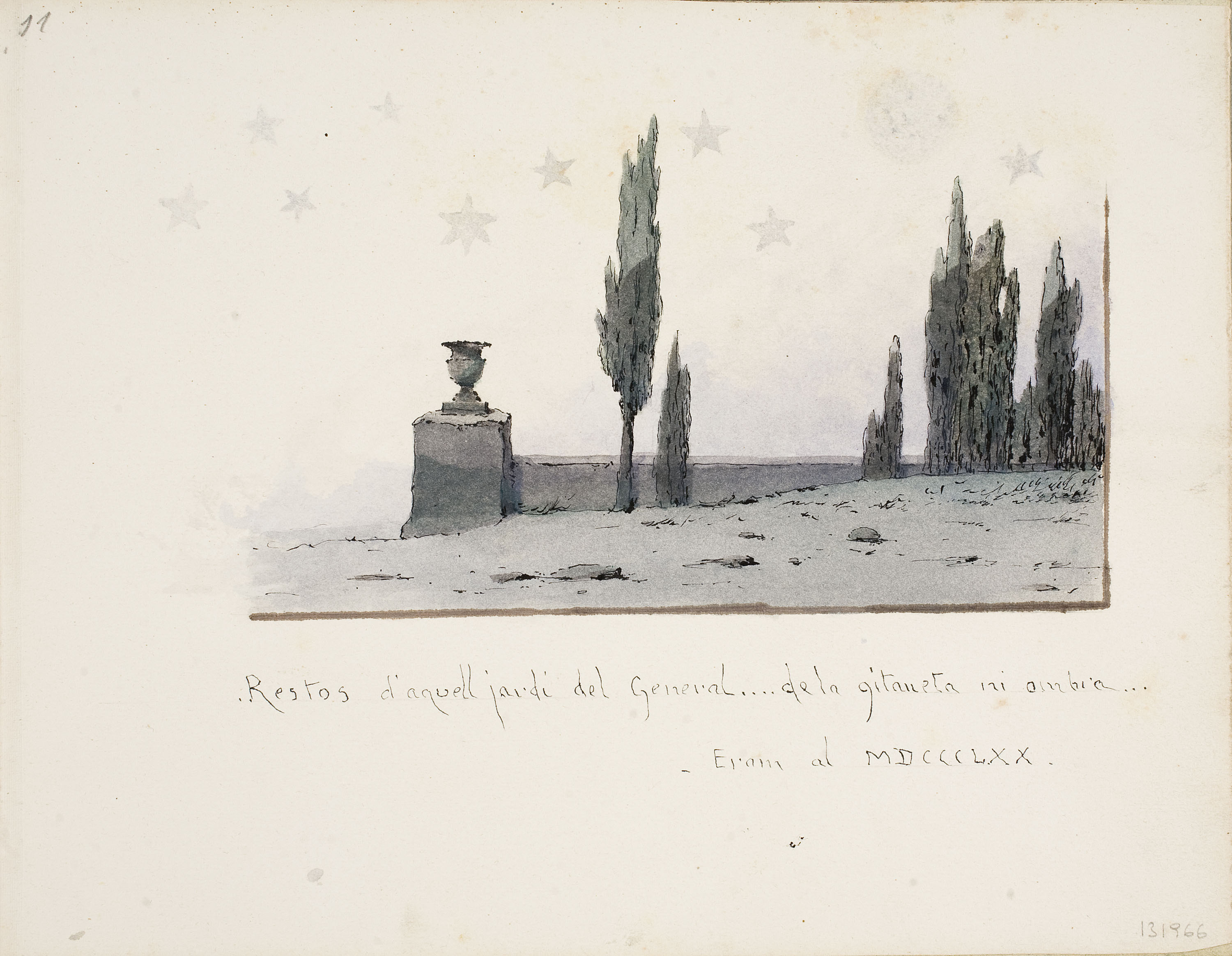 image for: Modest Urgell - Jardí del General - Cap a 1918