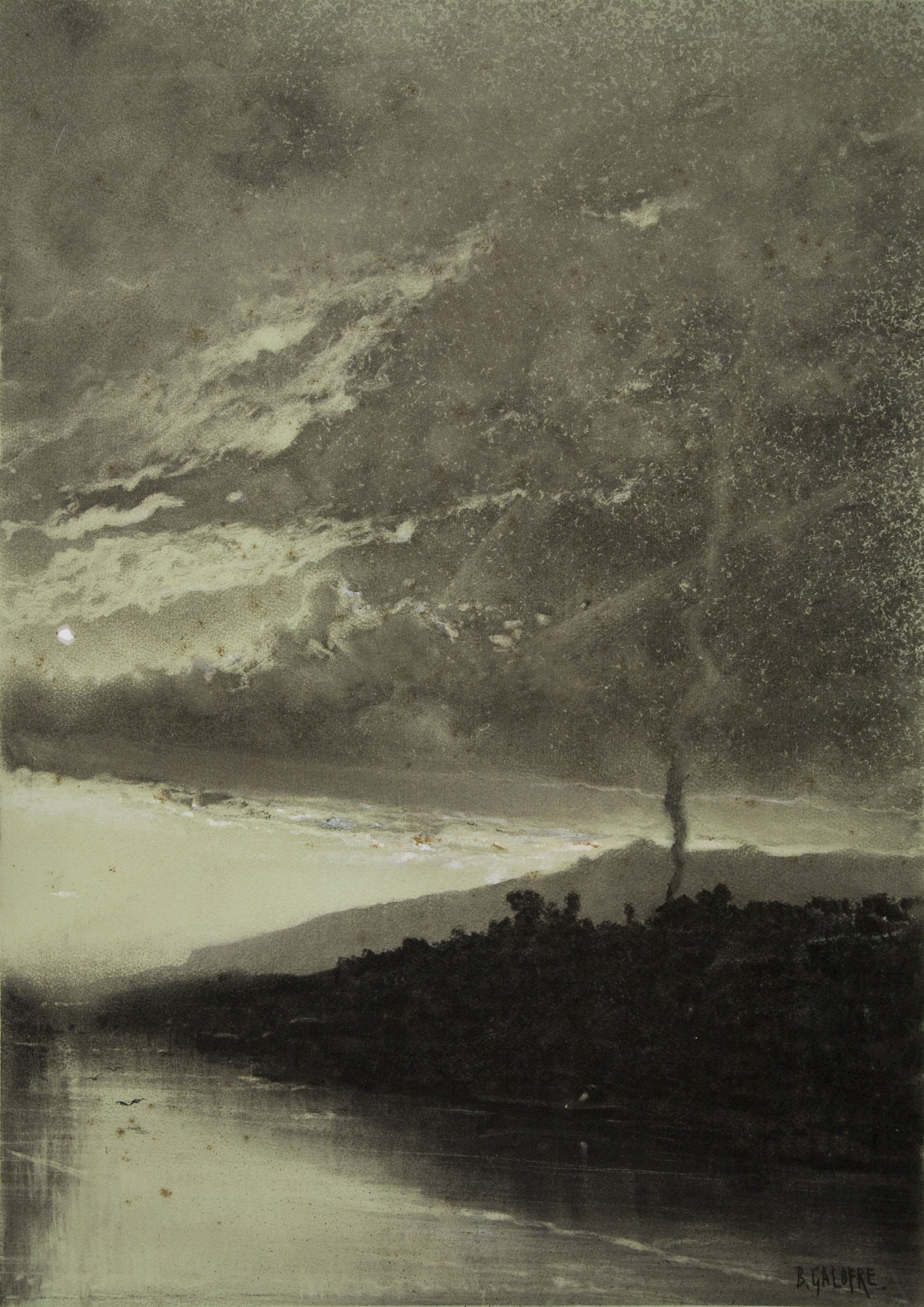 image for: Baldomer Galofre - Paisatge - Cap a 1880-1886