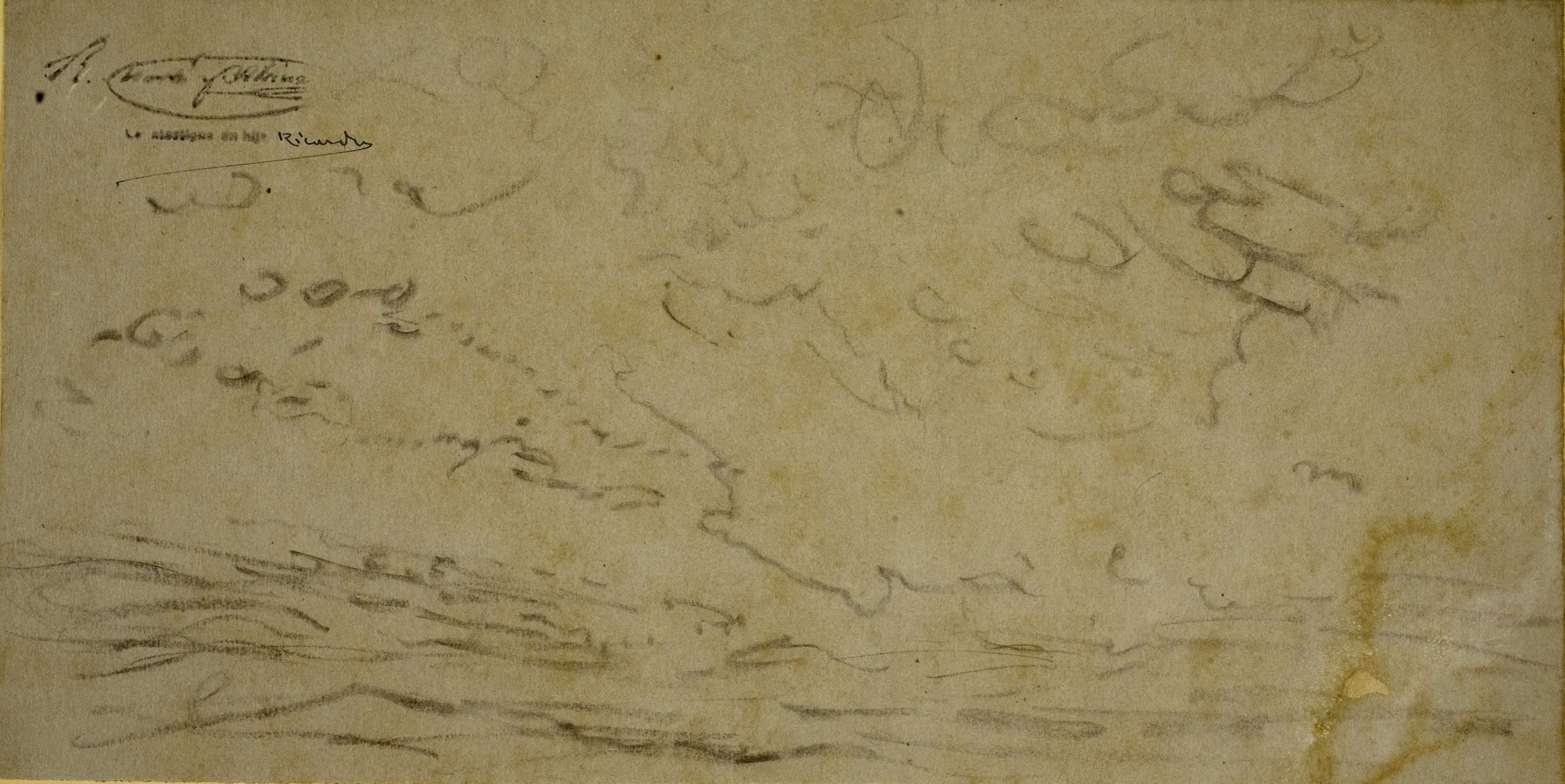 image for: Ramon Martí i Alsina - Apunt de paisatge - Cap a 1865-1870