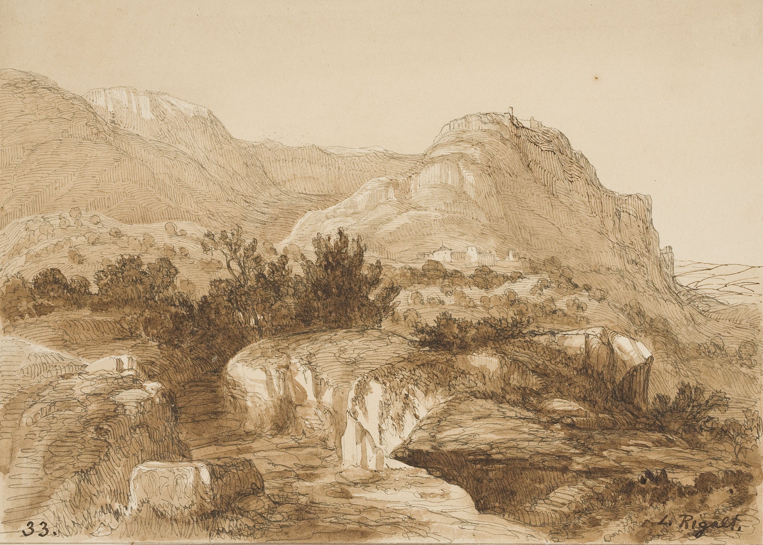 image for: Lluís Rigalt - Paisatge - Cap a 1874