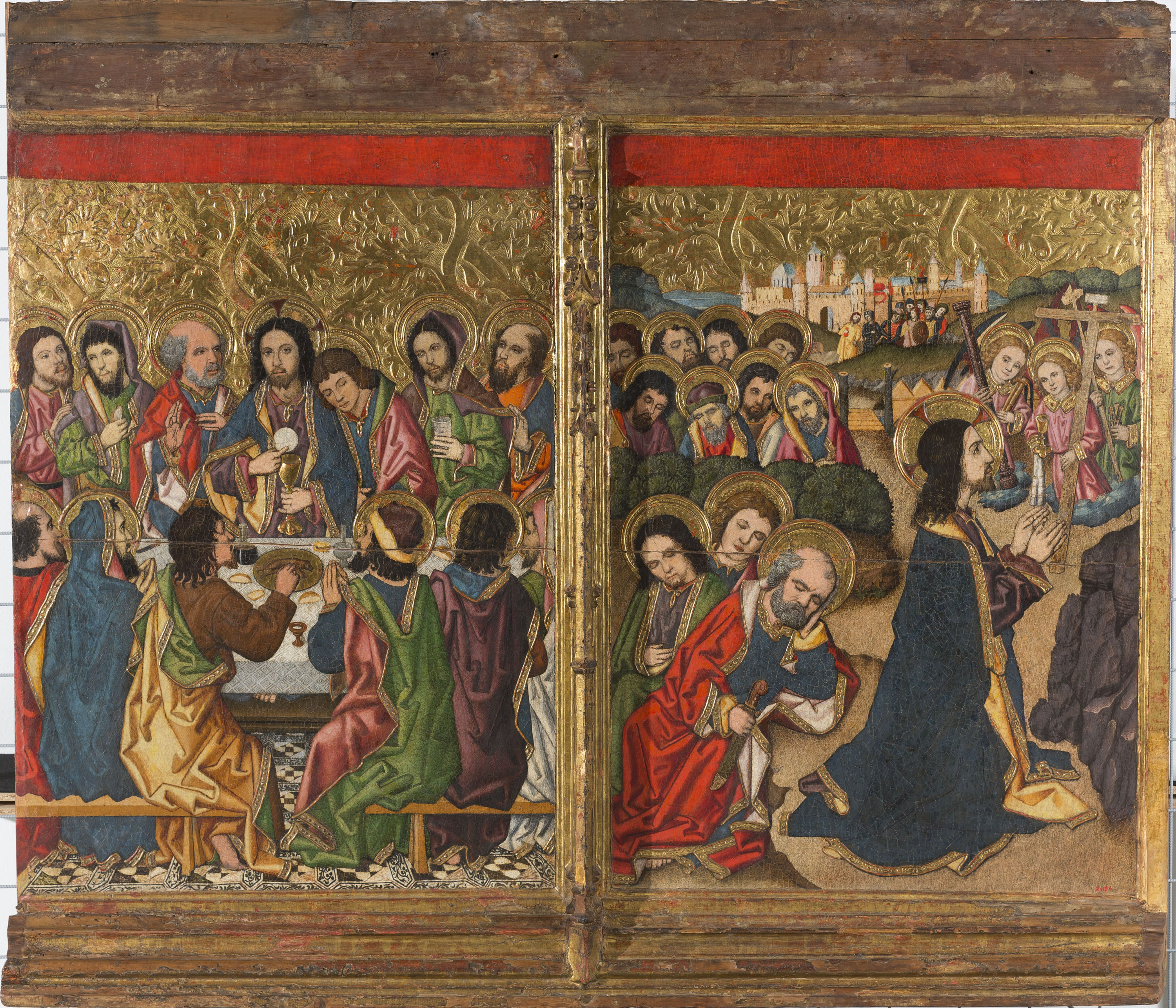 image for: Grup Vergós - Sant Sopar. Oració a l&#039;hort - Cap a 1495-1500