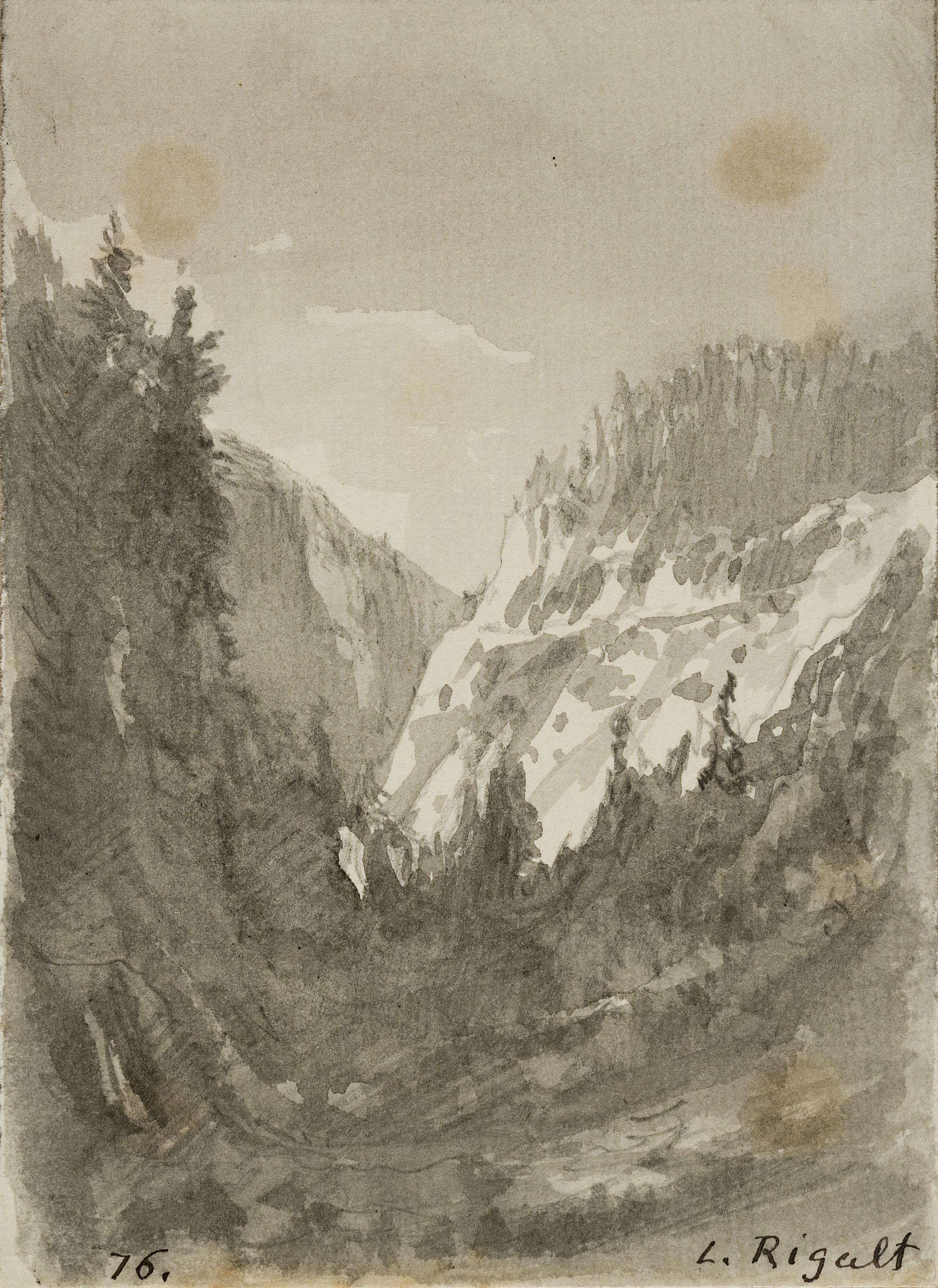 image for: Lluís Rigalt - Paisatge - Cap a 1873-1874