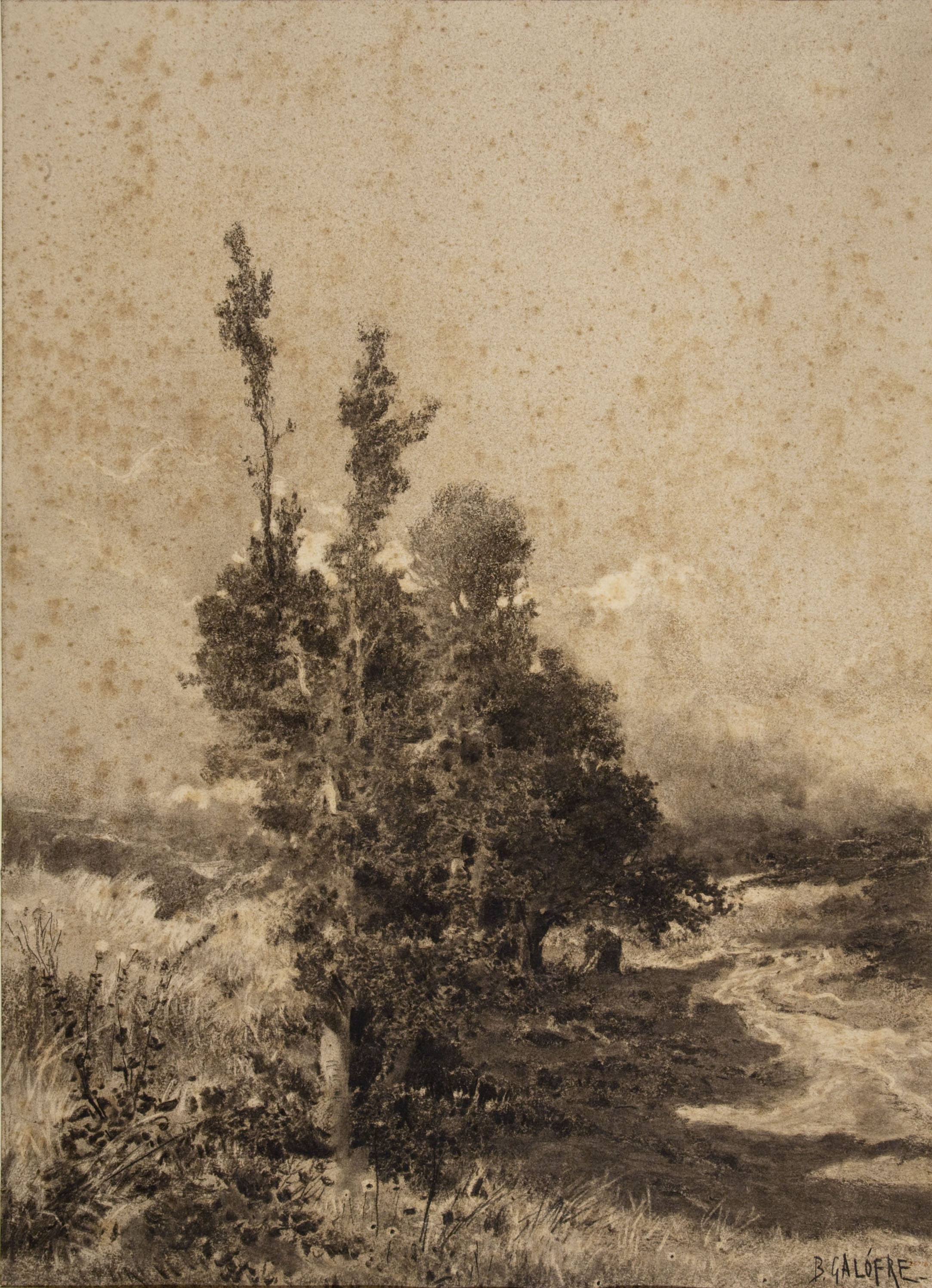 image for: Baldomer Galofre - Paisatge - Cap a 1880-1886