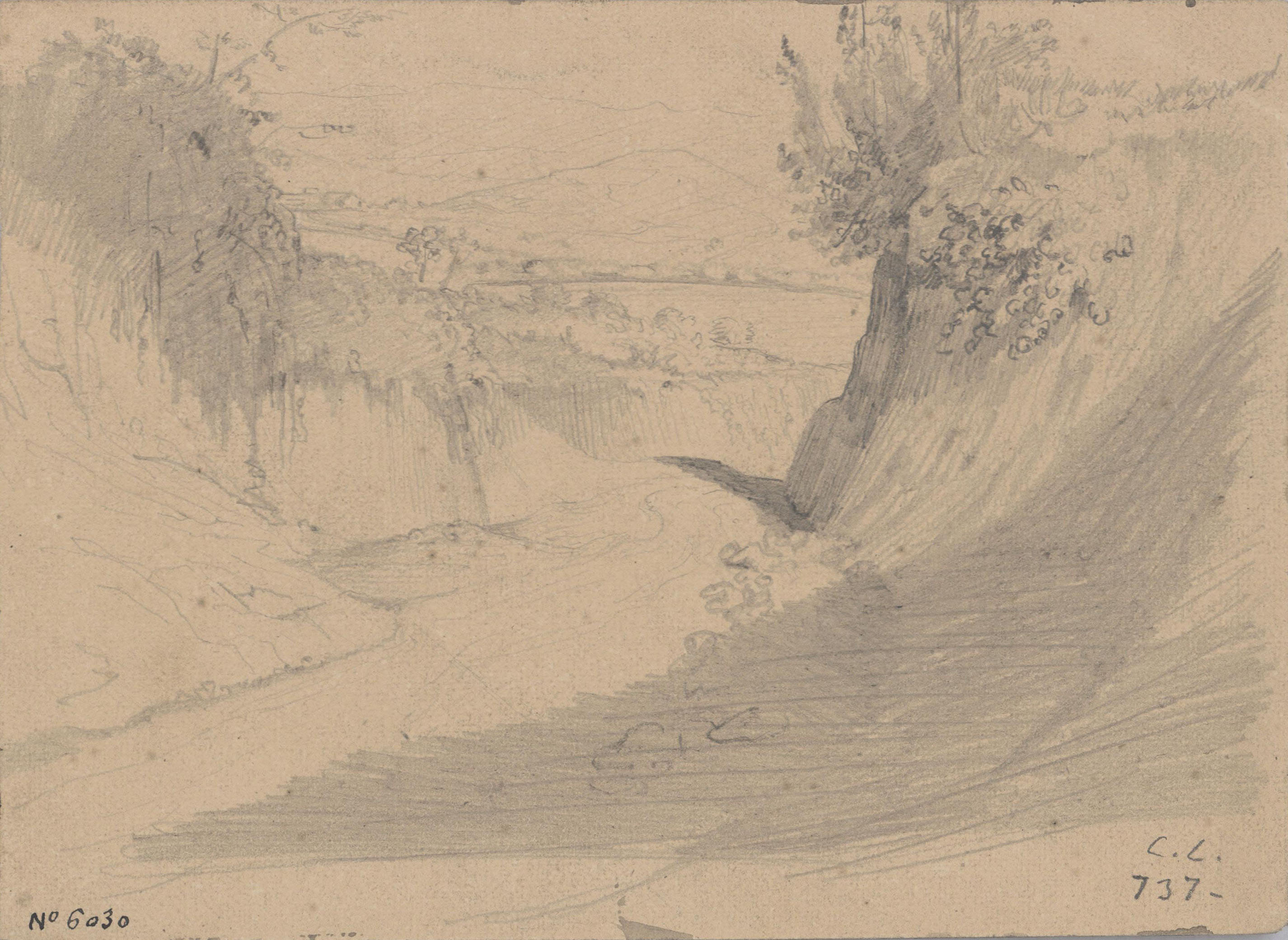 image for: Claudi Lorenzale - Paisatge - Cap a 1840-1850