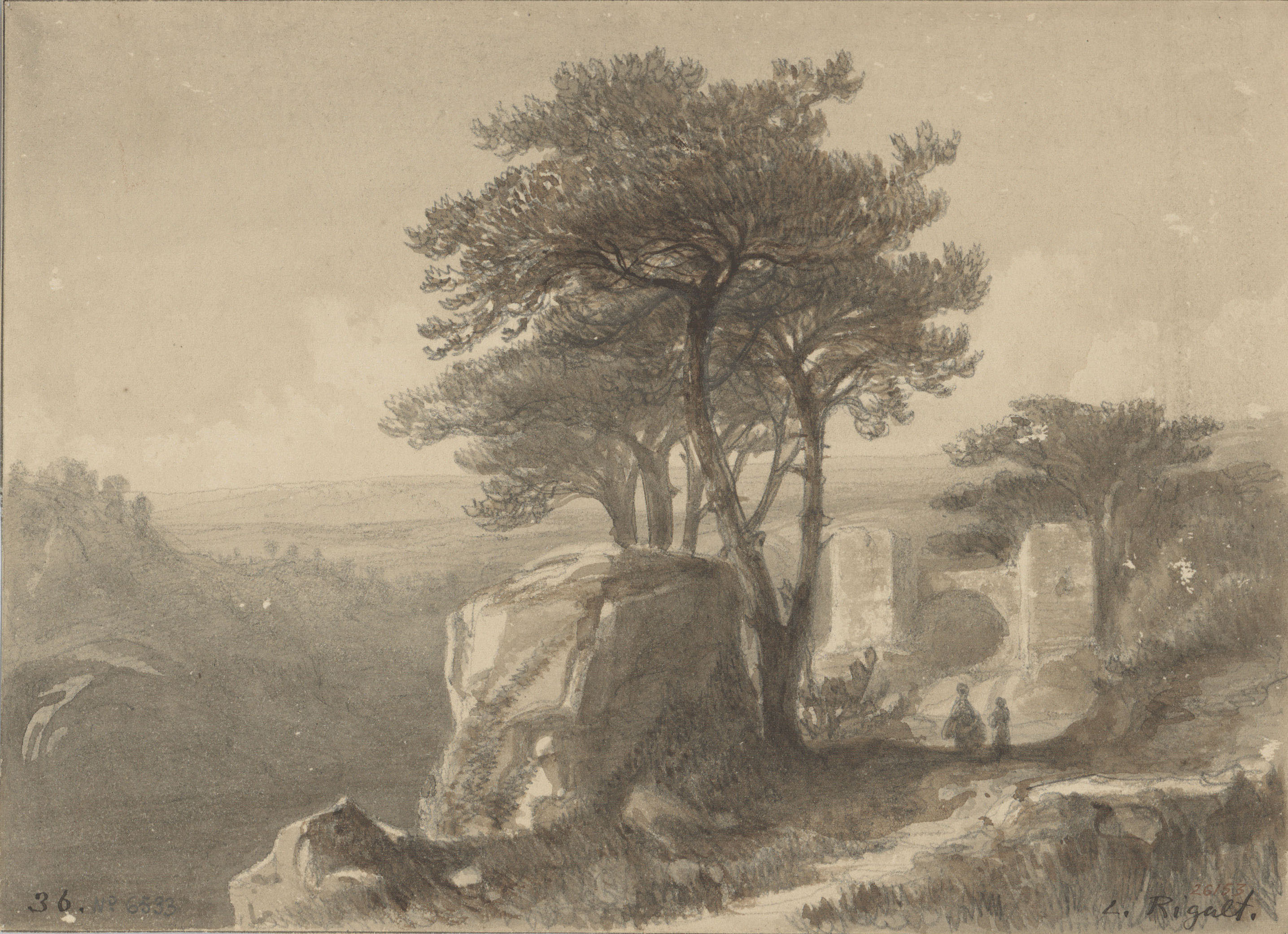 image for: Lluís Rigalt - Paisatge - Cap a 1873-1874