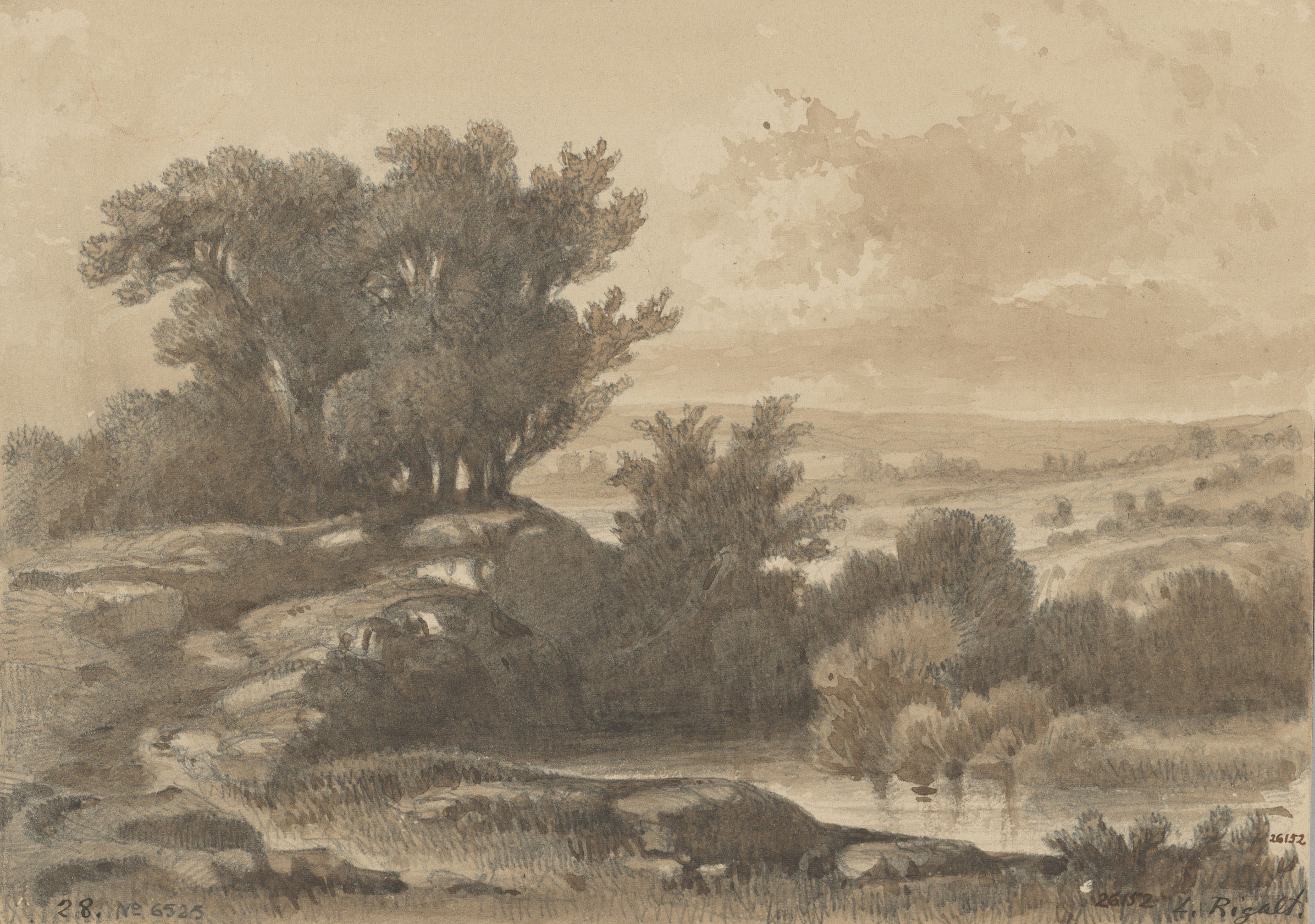 image for: Lluís Rigalt - Paisatge - Cap a 1873-1874