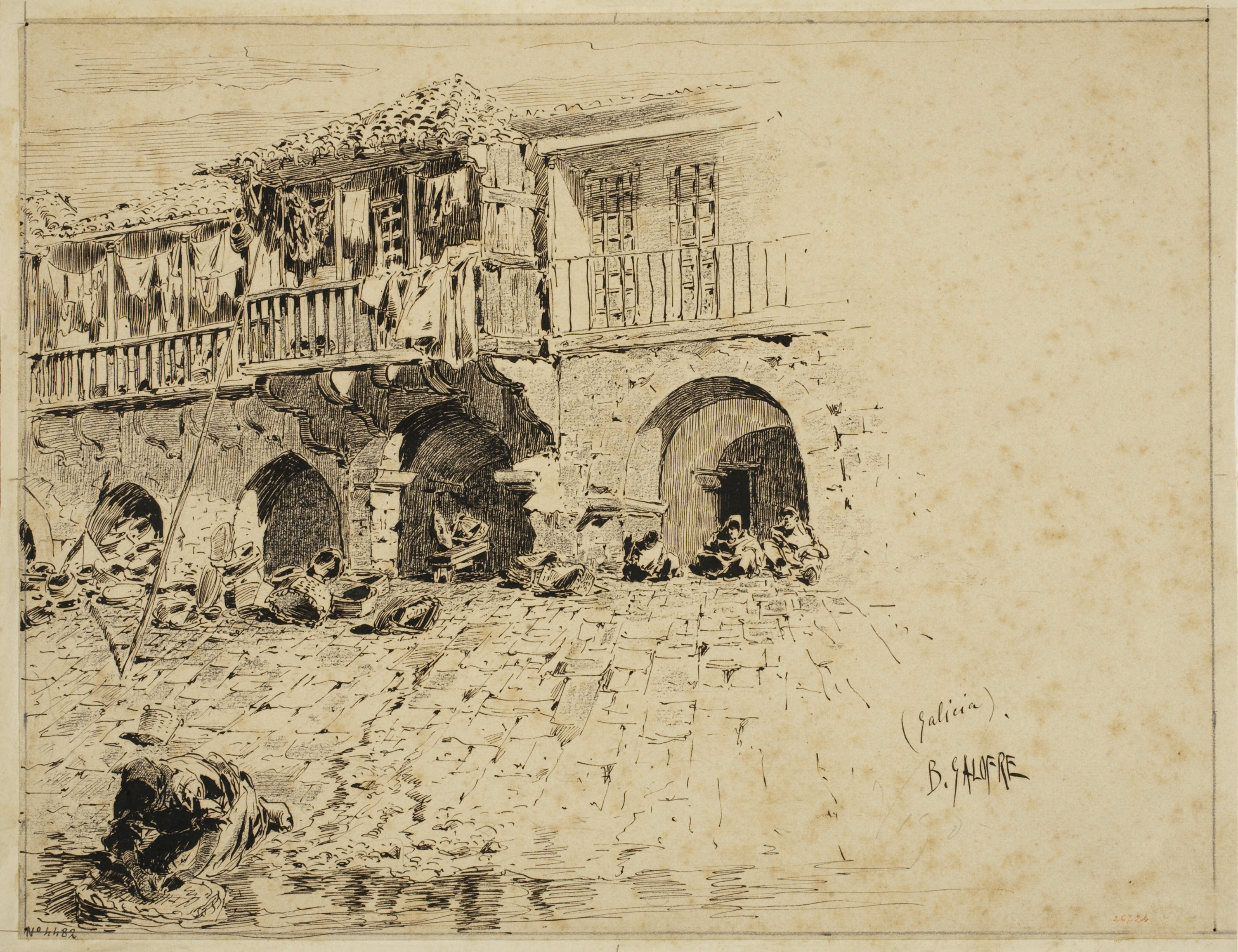 image for: Baldomer Galofre - Vigo - Cap a 1887