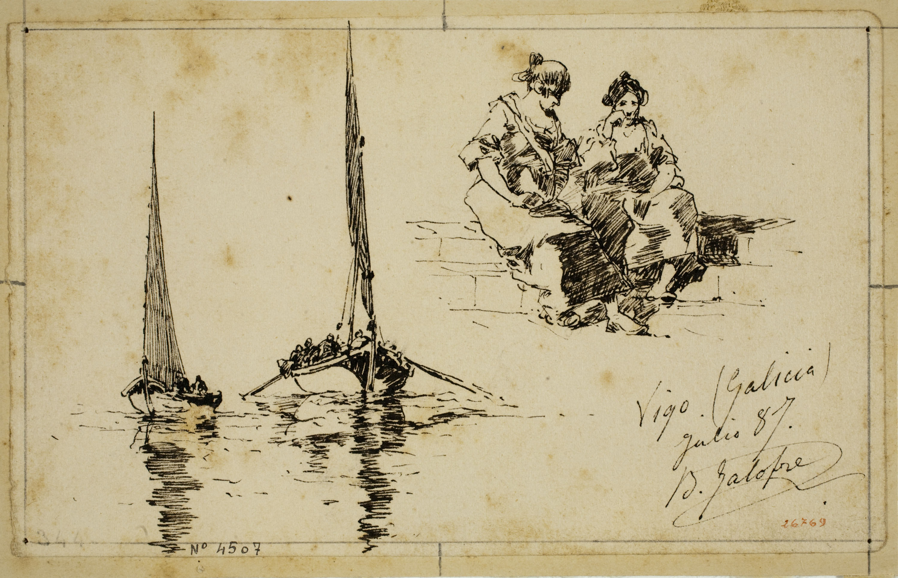 image for: Baldomer Galofre - Vigo - 1887