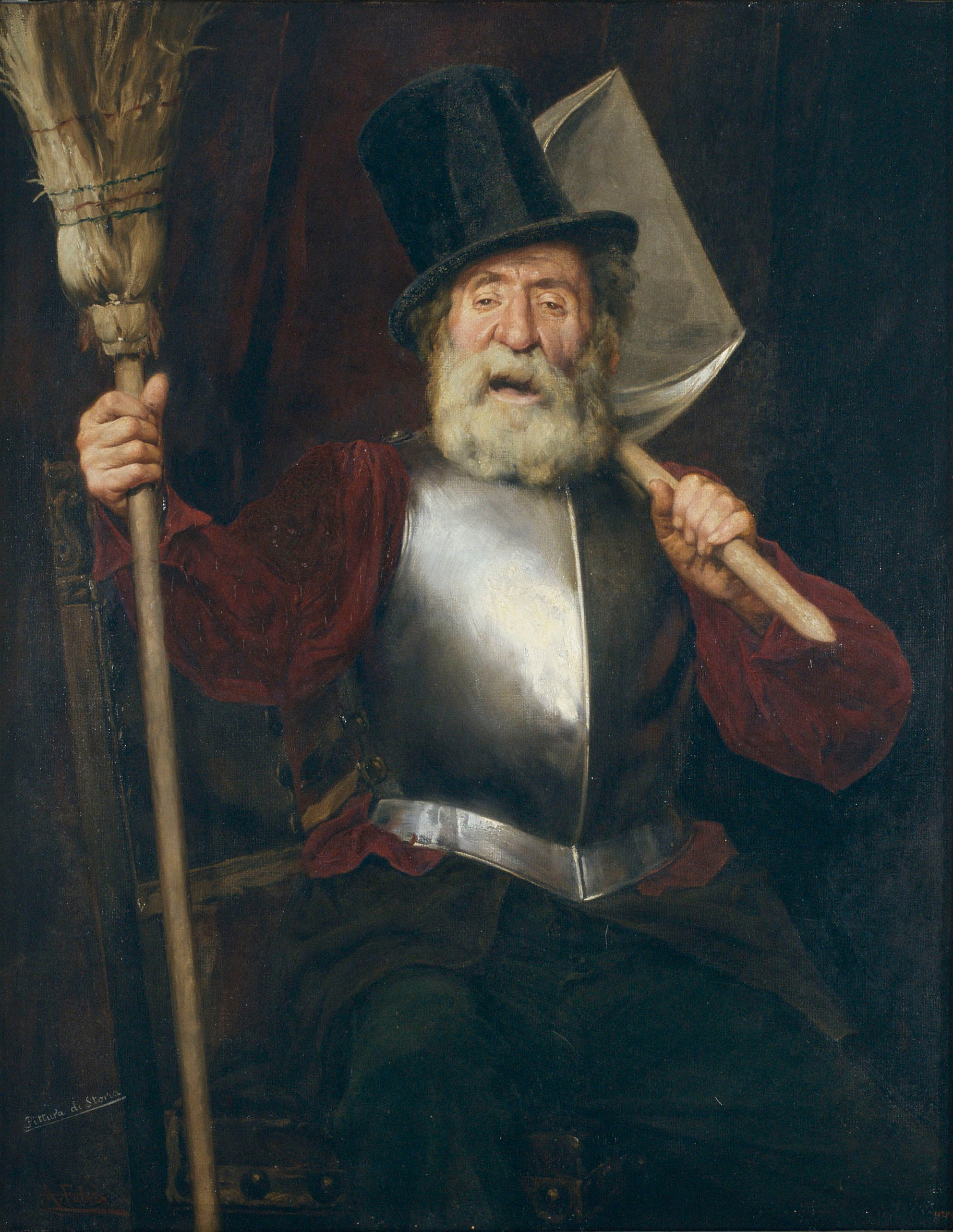 image for: Antoni Fabrés - Pintura d&#039;història - Roma, cap a 1915-1918