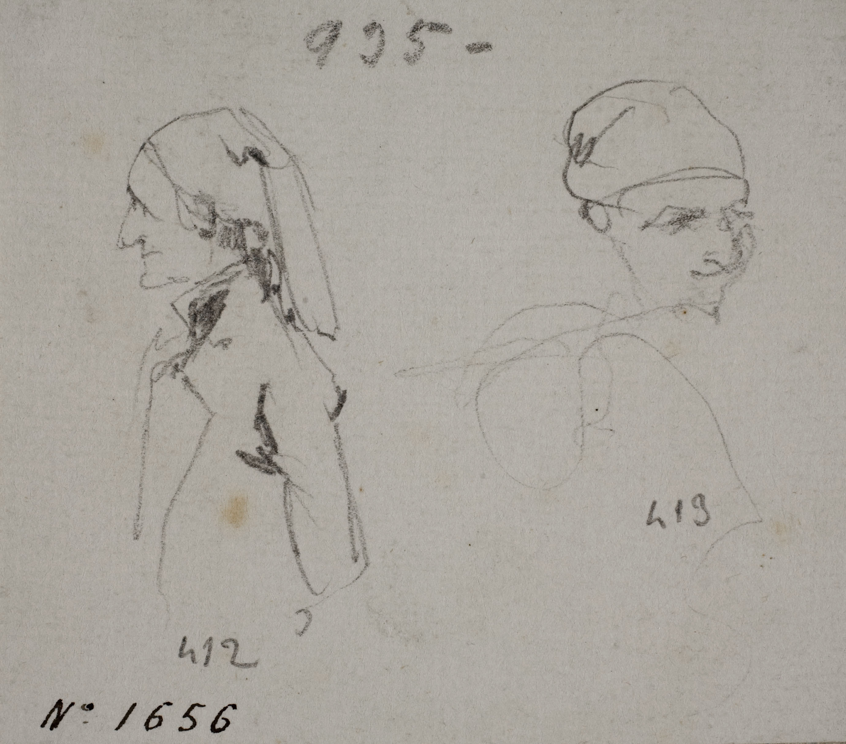 image for: Ramon Martí i Alsina - Dos pagesos - Cap a 1870