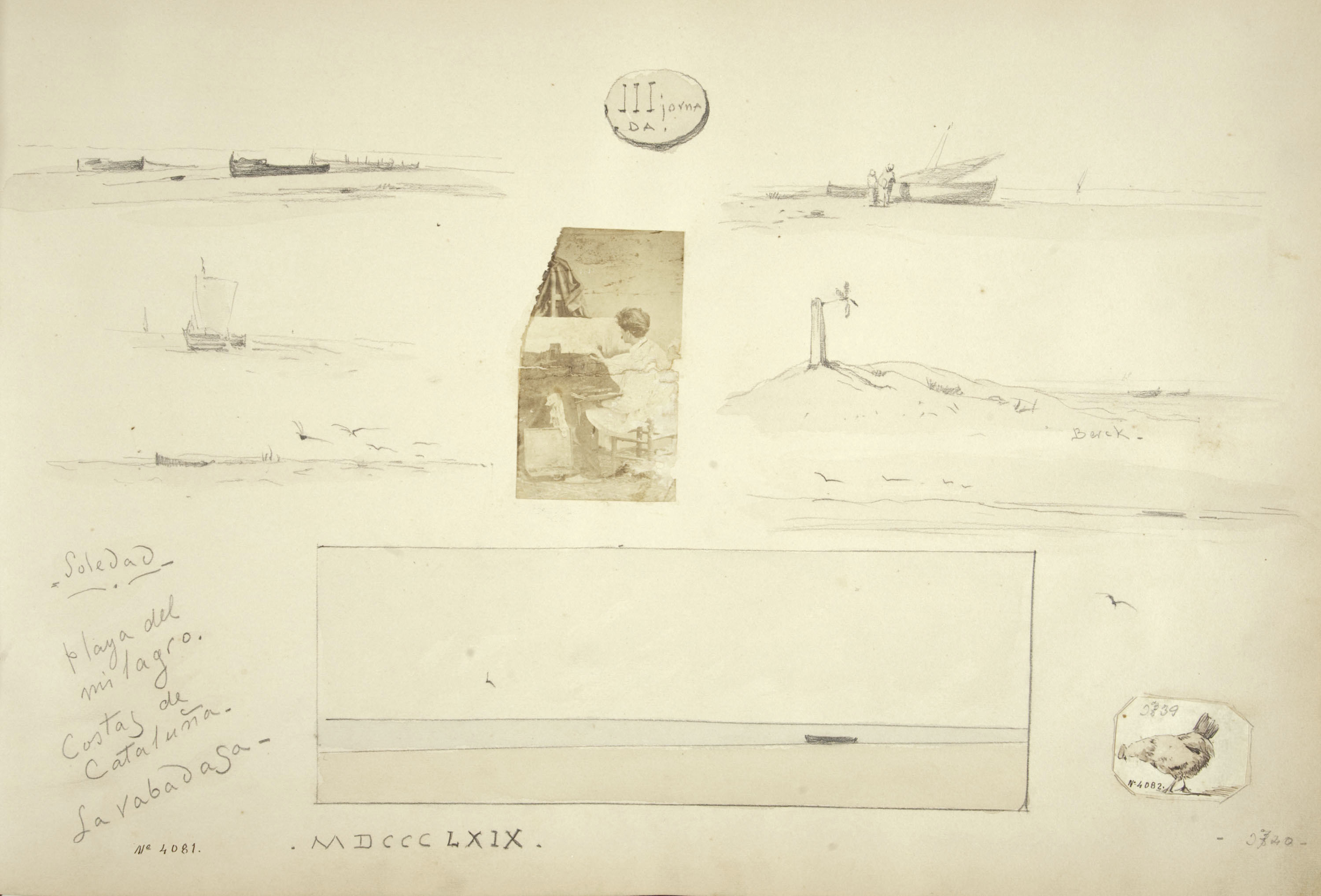 image for: Modest Urgell - Platges de Catalunya - 1869