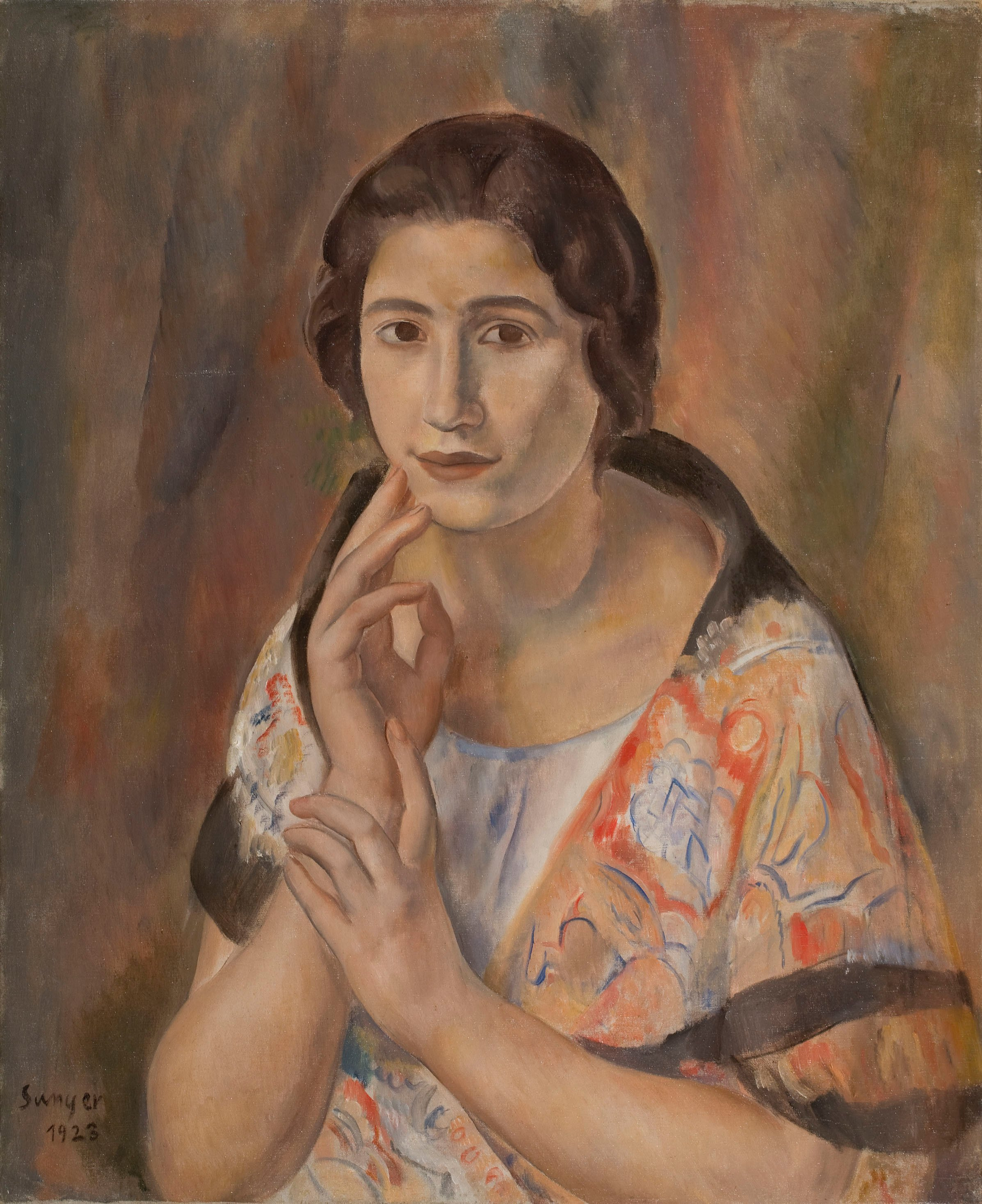 image for: Joaquim Sunyer - Retrat de Solita Granados - 1920