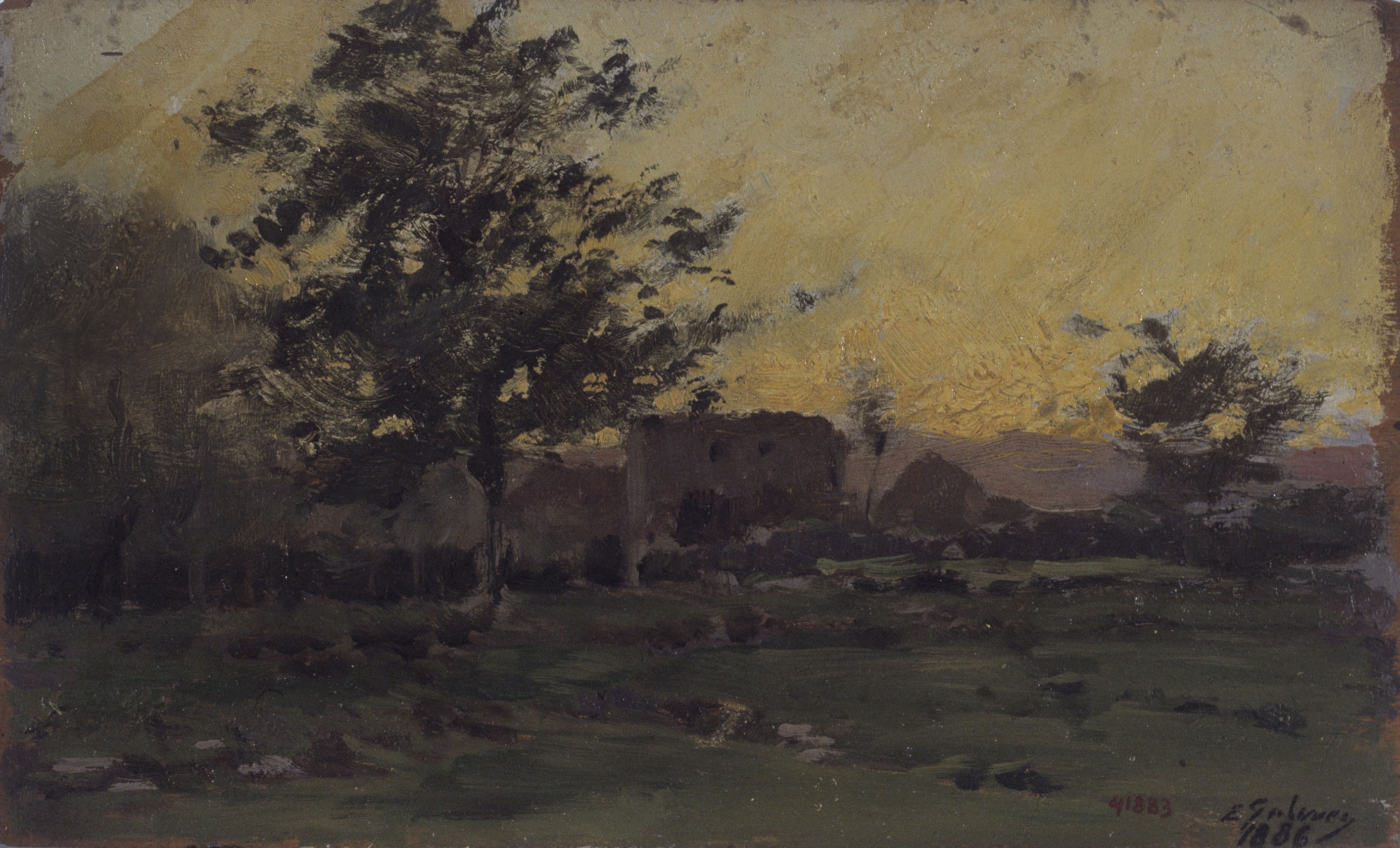 image for: Enric Galwey - Crepuscle - 1886
