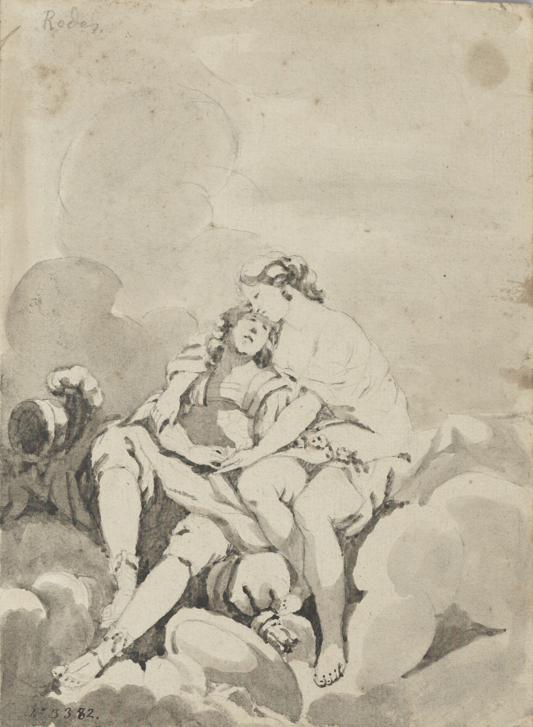image for: Vicente Rodes - Venus i Adonis - Cap a 1834-1840