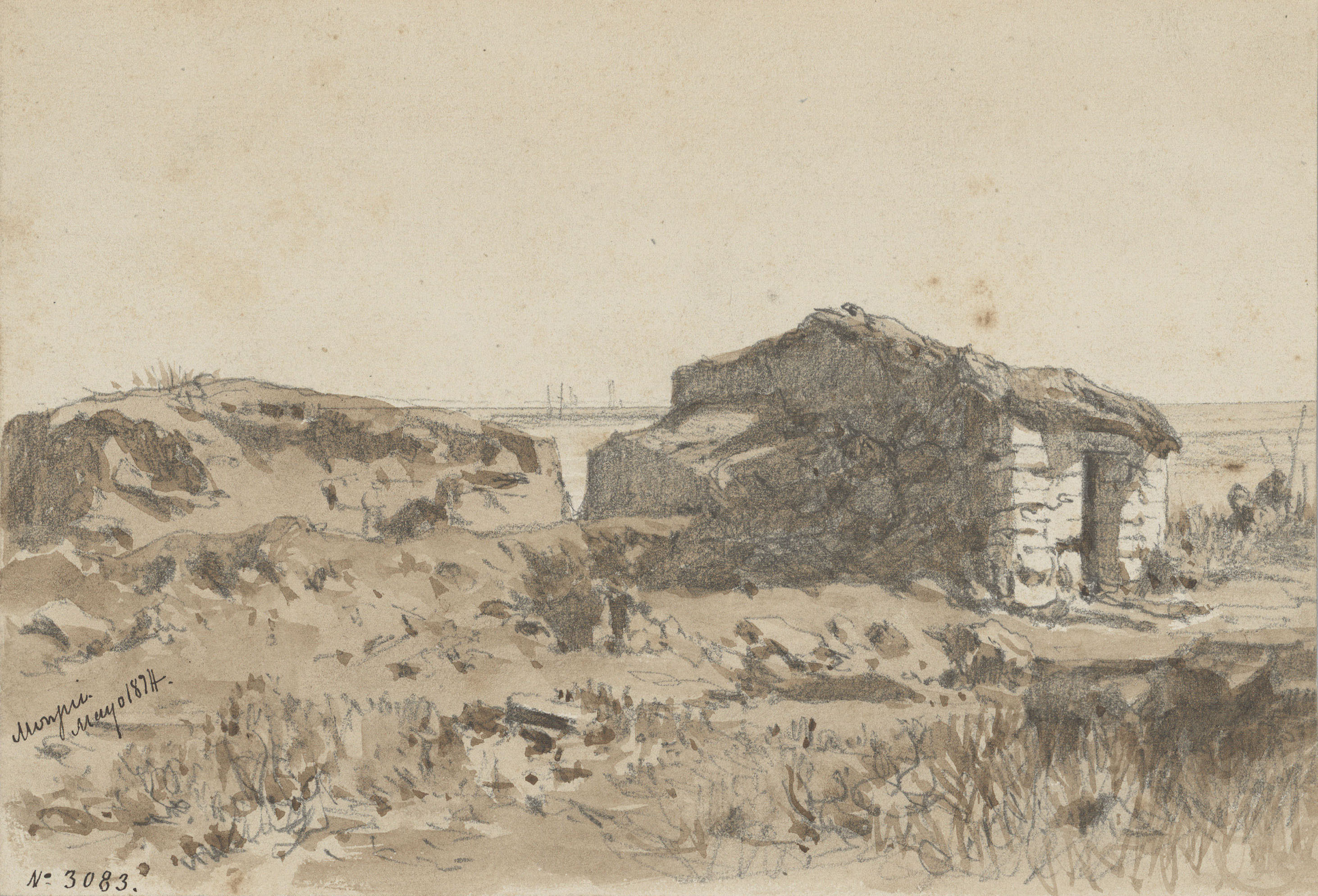 image for: Lluís Rigalt - Montjuïc - Maig de 1874