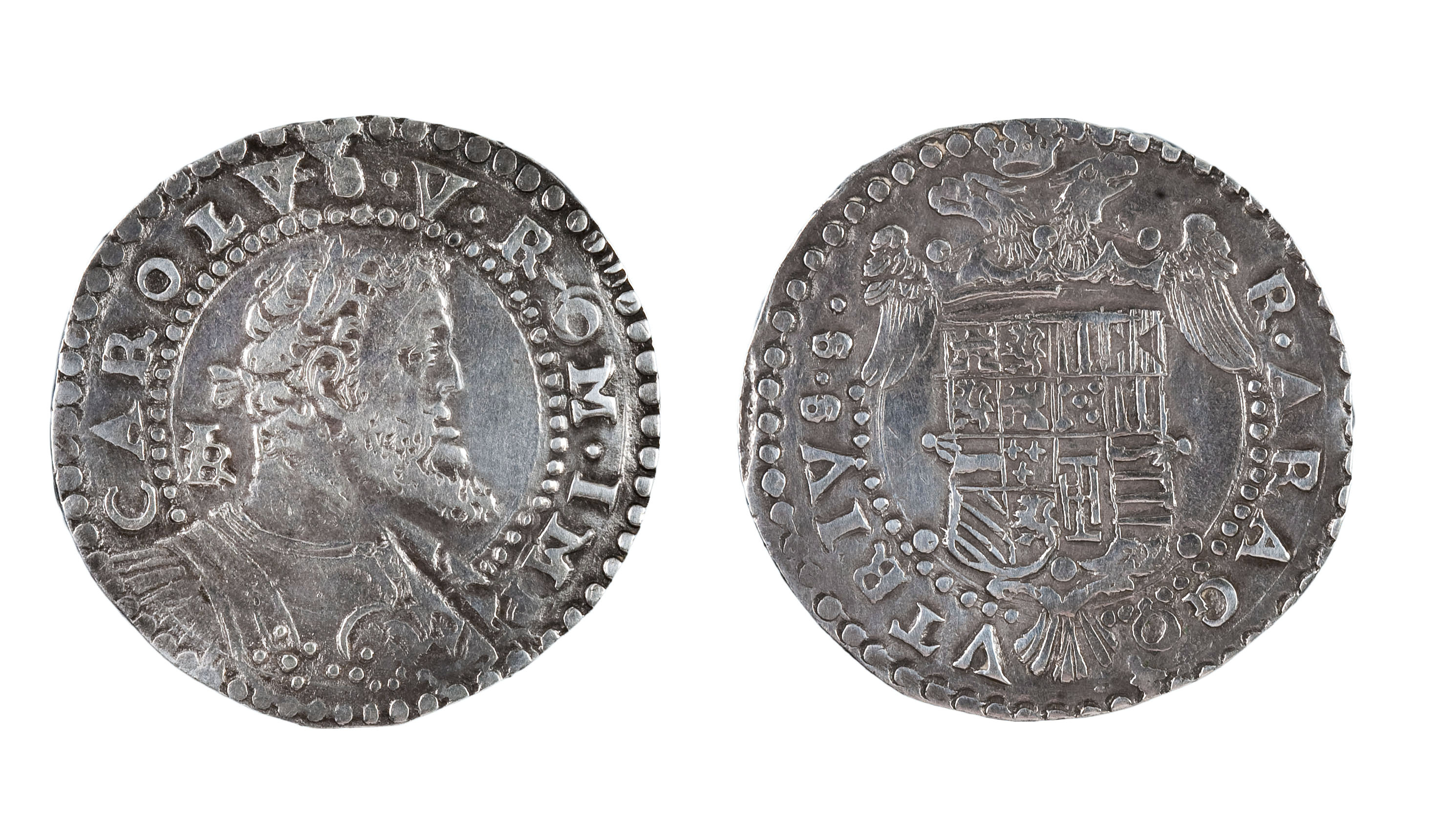 image for: Carles I - Mig ducat - 1548 - 1554
