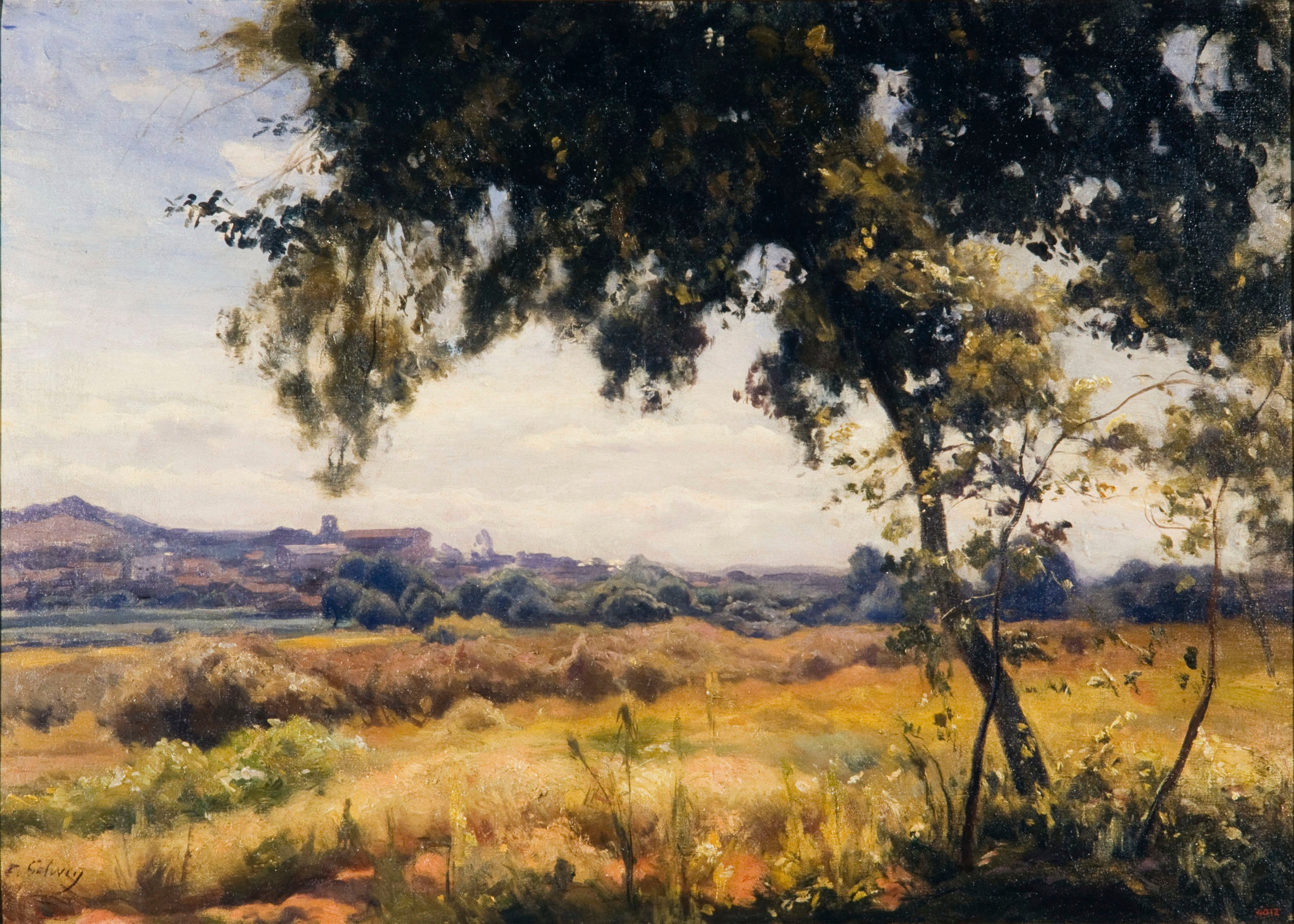 image for: Enric Galwey - Paisatge camperol - Cap a 1900-1915