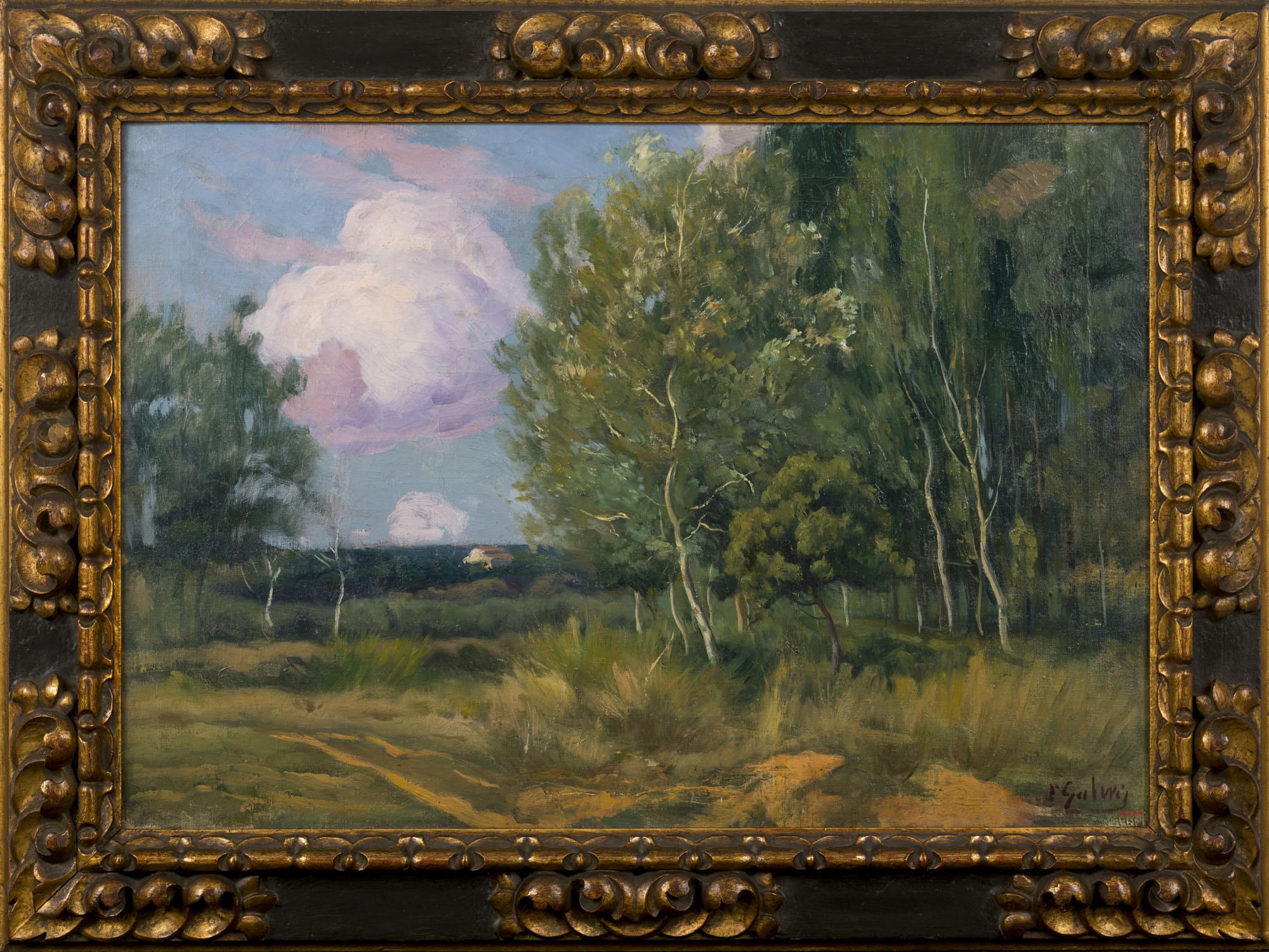 image for: Enric Galwey - Paisatge del Vallès - Primer quart del segle XX