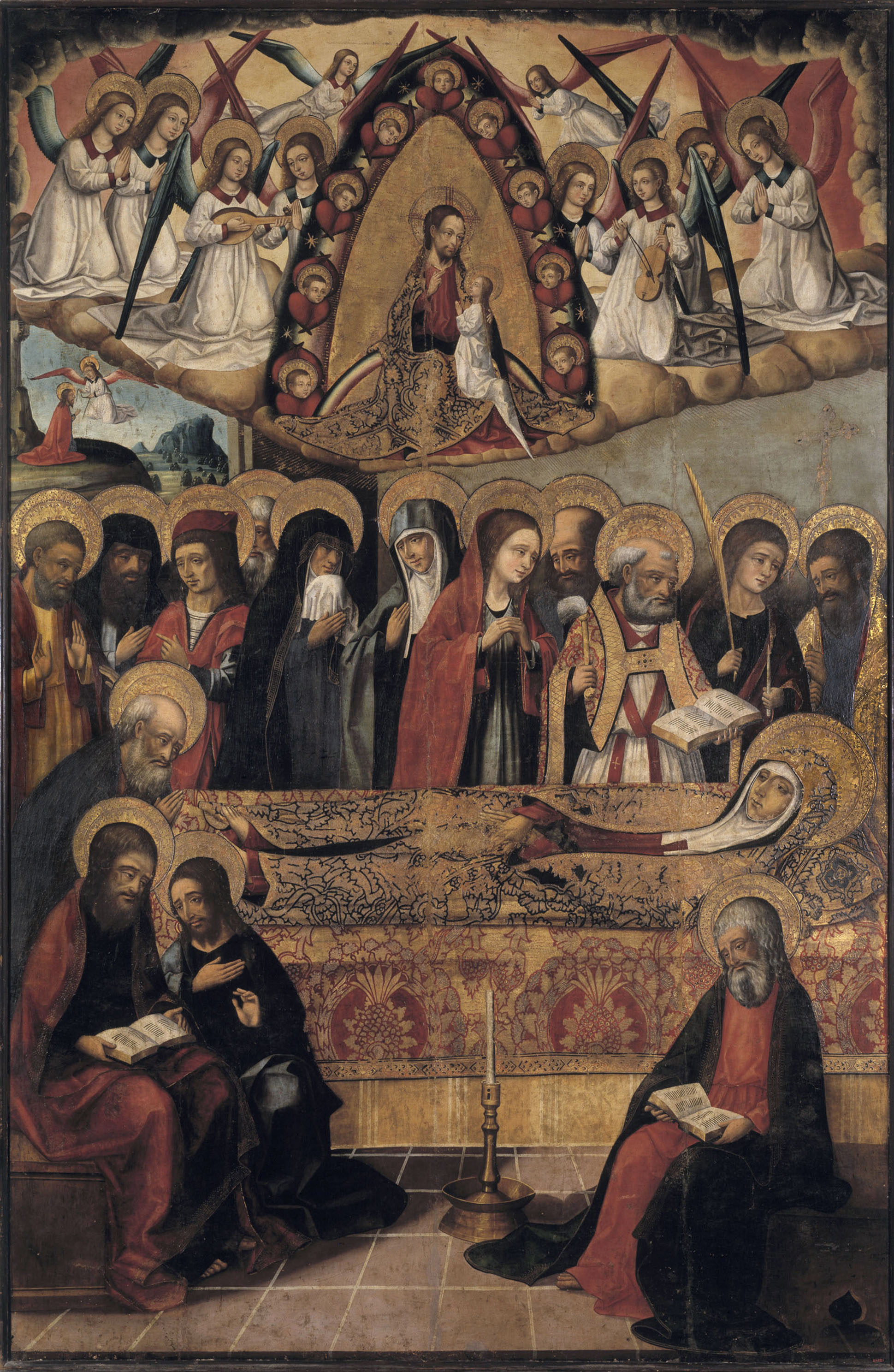 image for: Mestre de Xàtiva - Dormició de la Mare de Déu - Cap a 1500