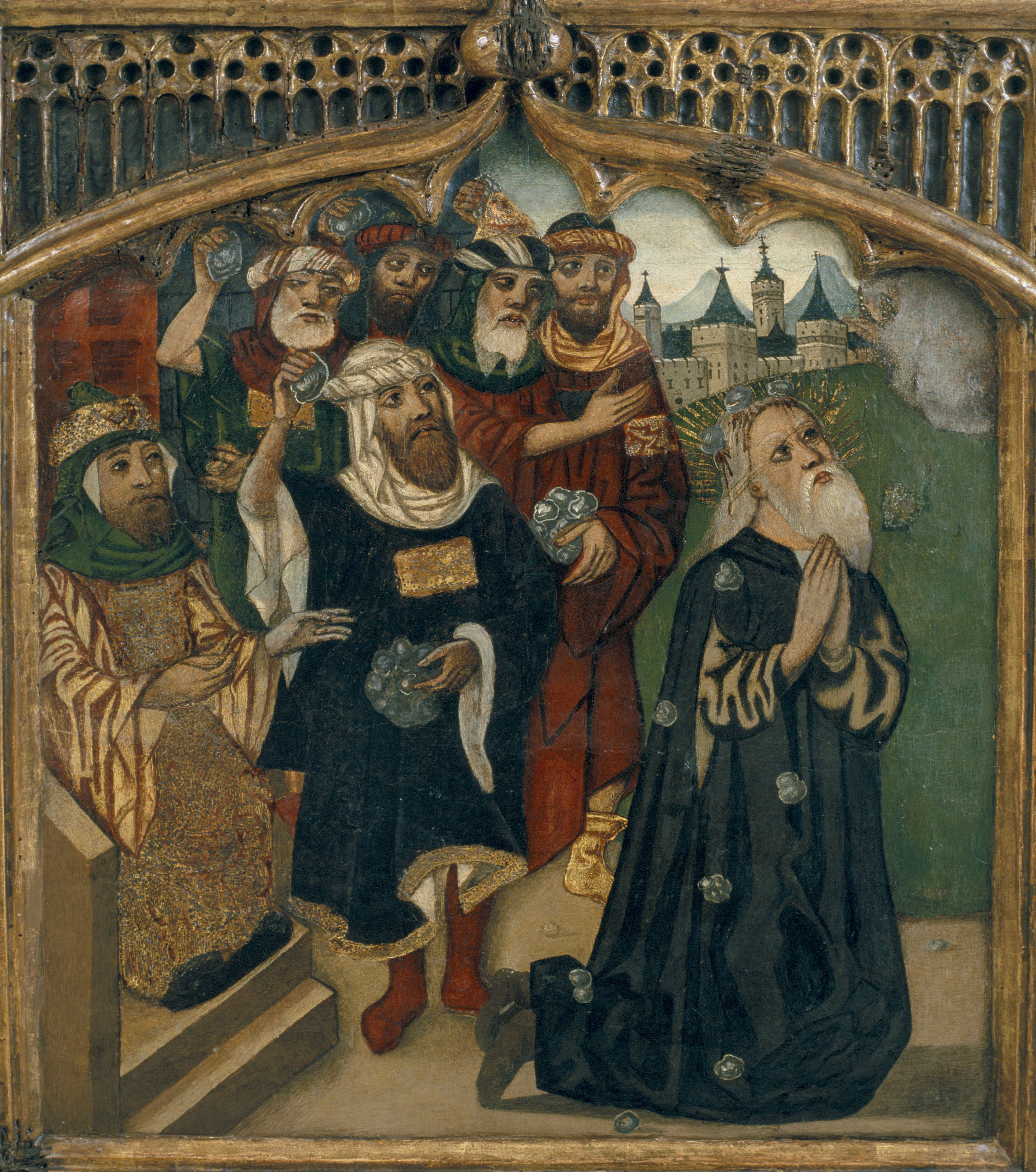 image for: Joan Desí - Lapidació del beat Ramon Llull - Cap a 1503