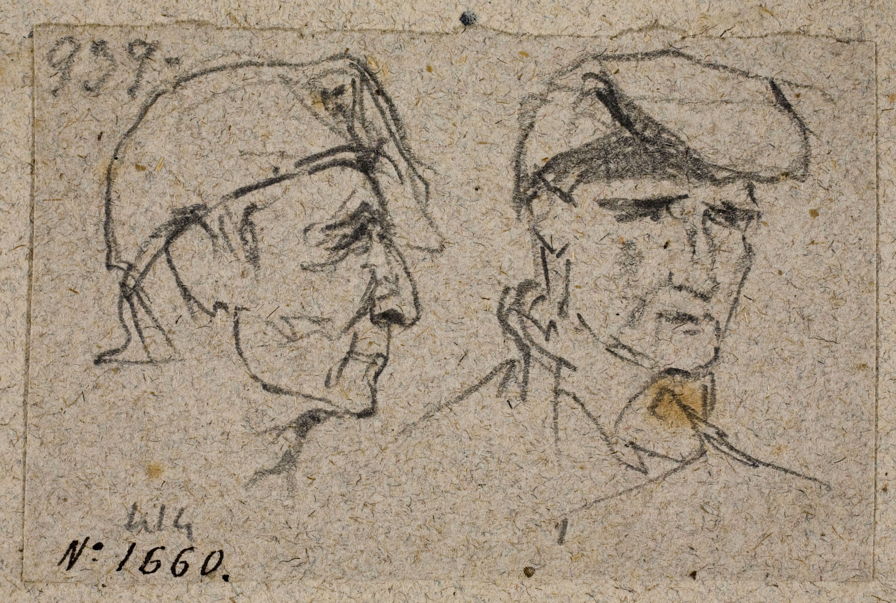 image for: Ramon Martí i Alsina - Dos pagesos - Cap a 1870